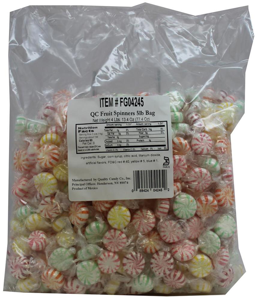 Quality Bulk Candy 5 lb Bag Assorted Fruit Starlights Approx 540 Piece(s) 5ct 5lb