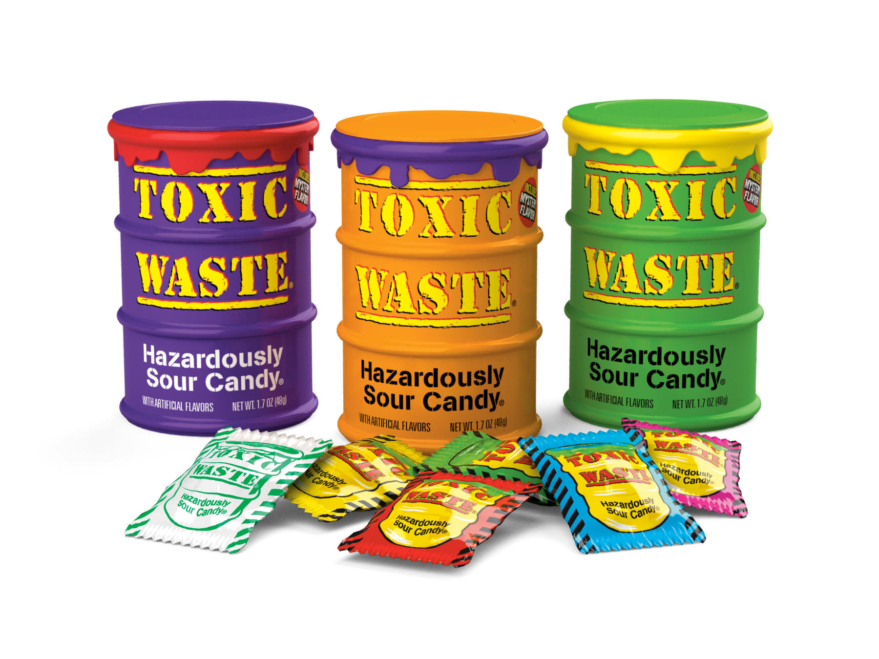 Toxic Waste Colored Drums Special Edition 12/12ct 1.7oz