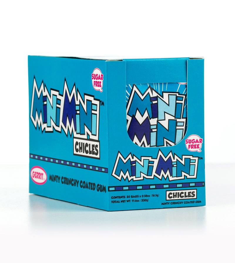 Mini Mini Sugar Free Peppermint Gum  12/20CT