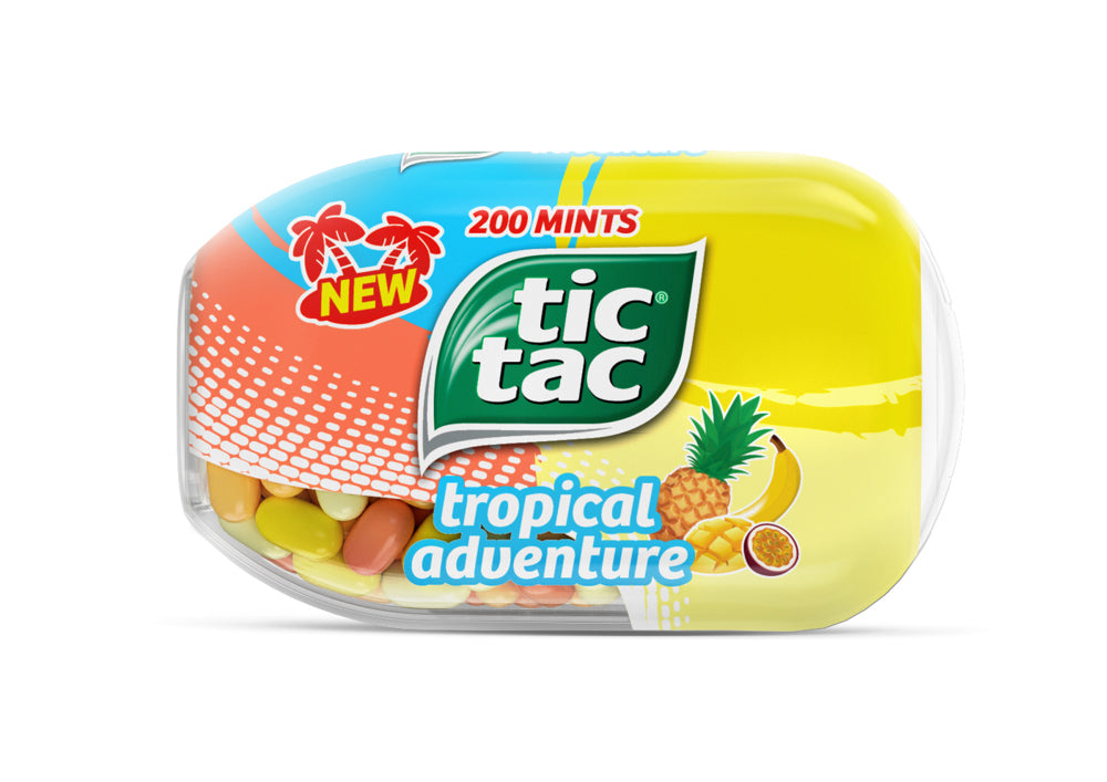 Tic Tac Tropical  Adventure Bottle Fridge Pack 6/8ct