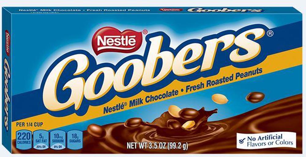 Nestle Video Box Chocolate Goobers 15ct 3.5oz