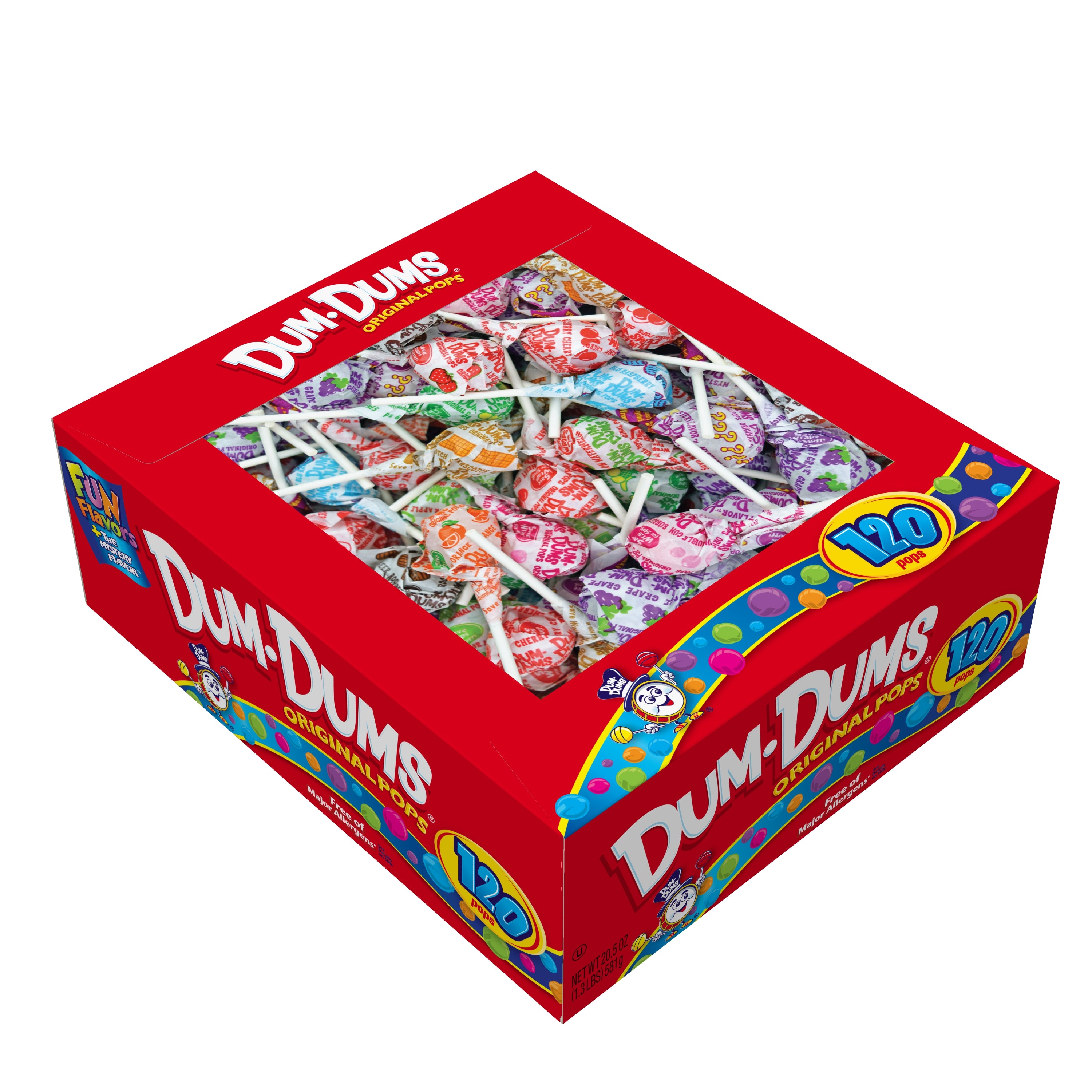 Spangler Changemakers Dum Dum Pops Box 18/120ct 20oz