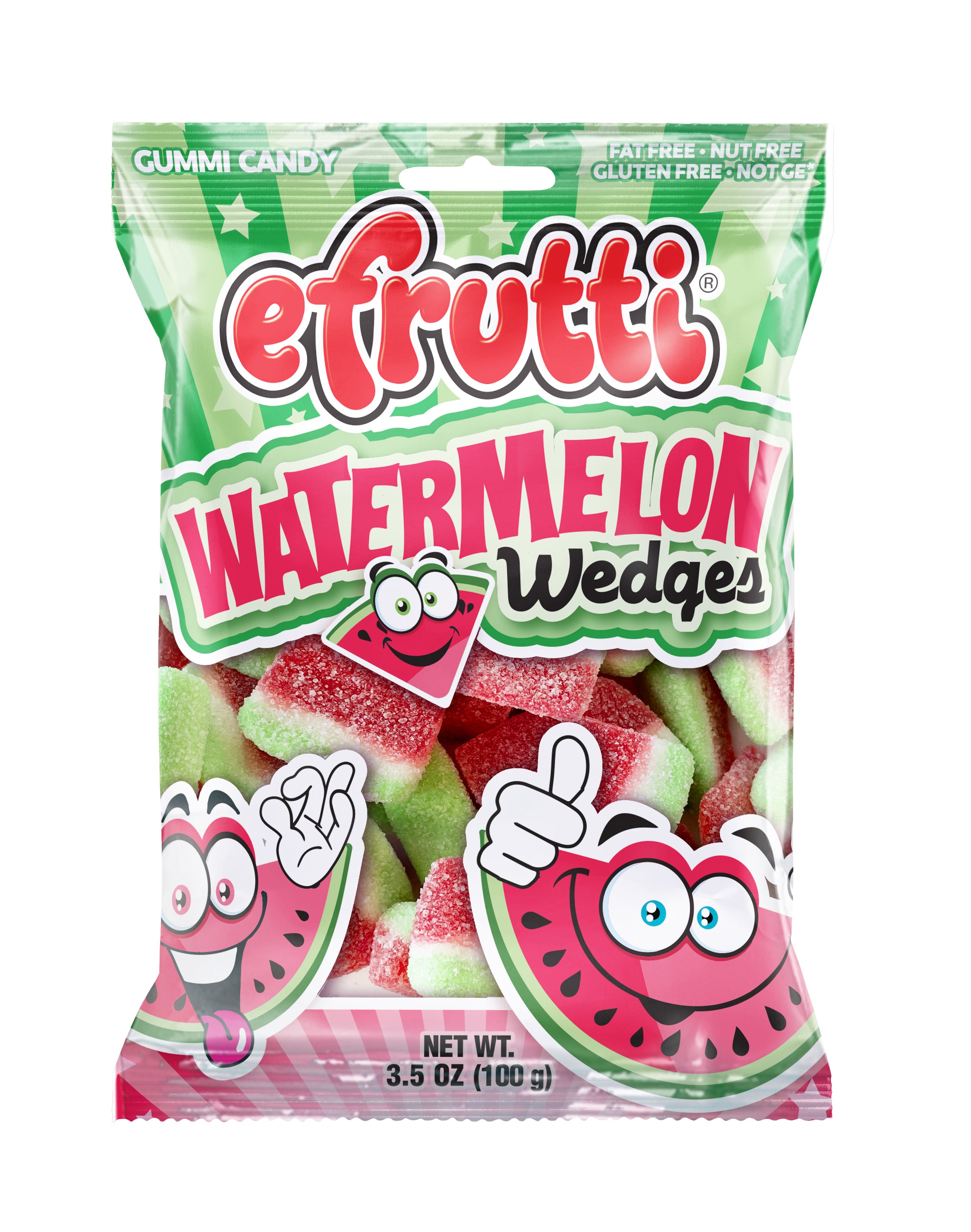 efrutti Watermelon Wedges 3.5oz  DRC 1/12ct