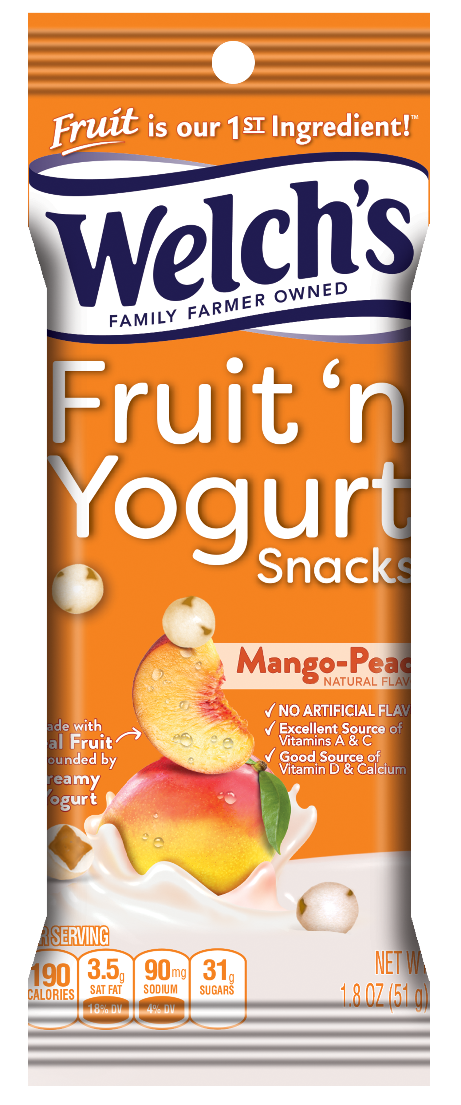 WELCH'S Fruit 'N Yogurt™ Mango Peach 1.8oz 10ct