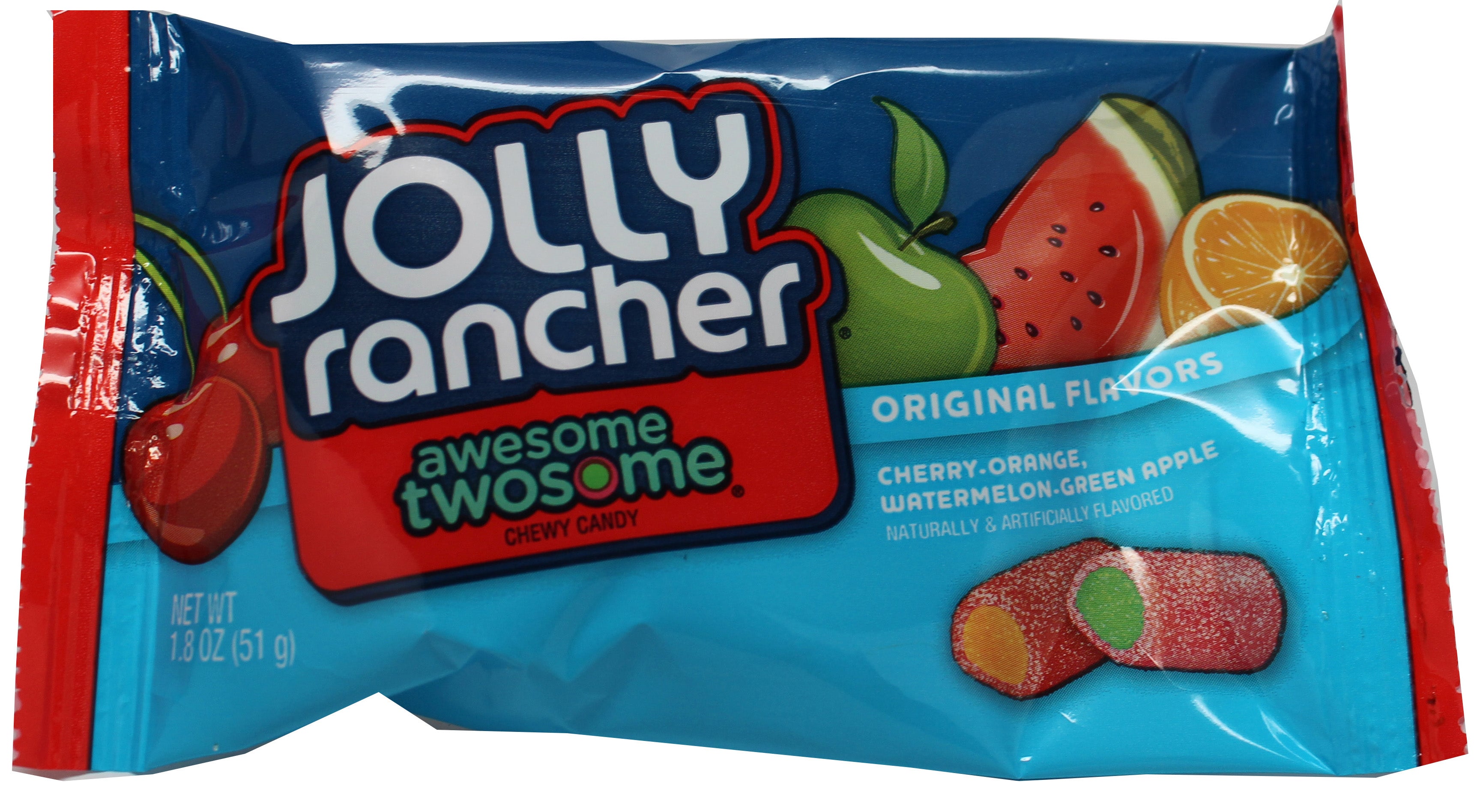 Jolly Rancher Frt Chws Awsm Twosome 12/18ct 1.8oz slightly damaged