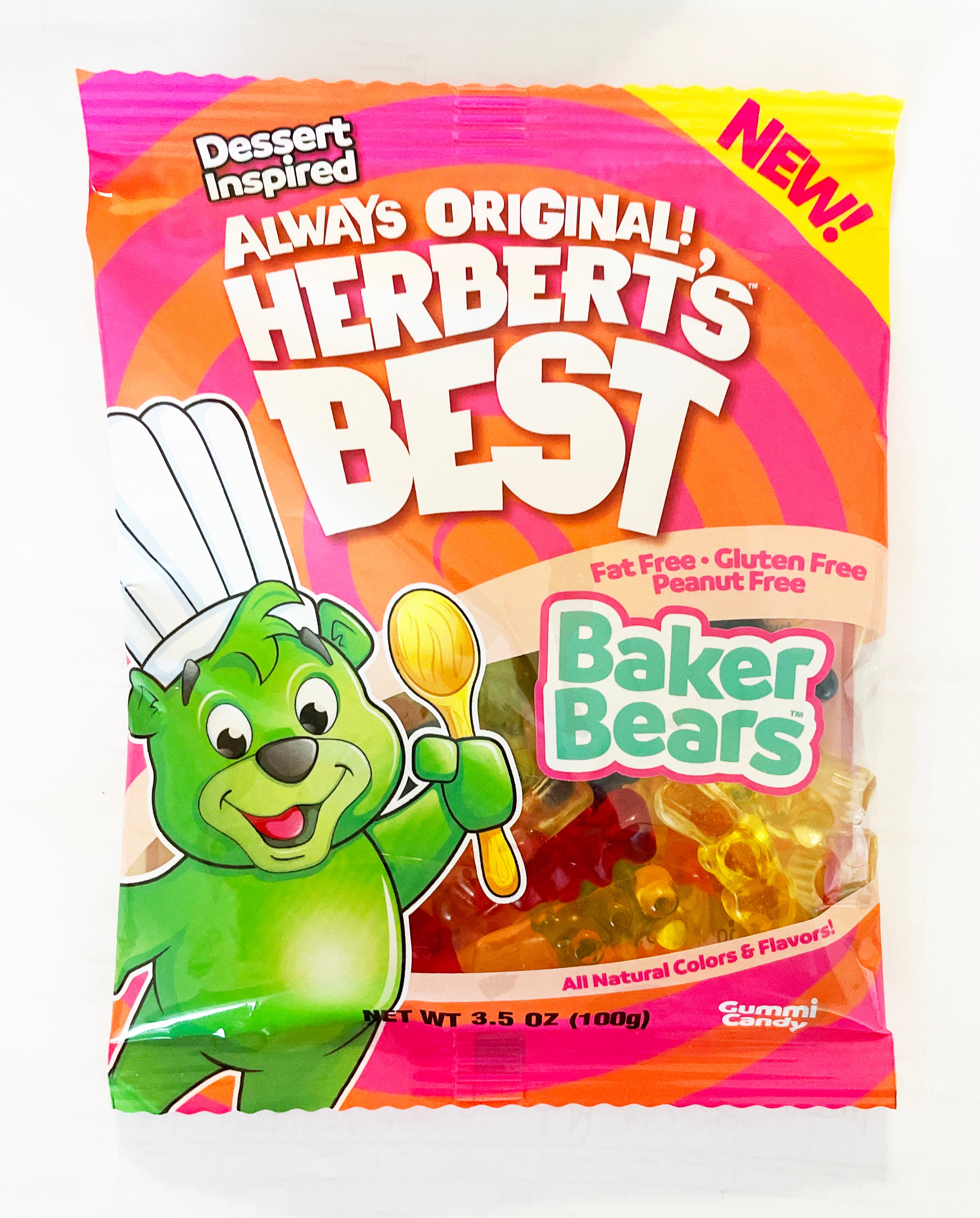 Herbert's Best Peg DRC Baker Bears 3.5oz 1/12ct