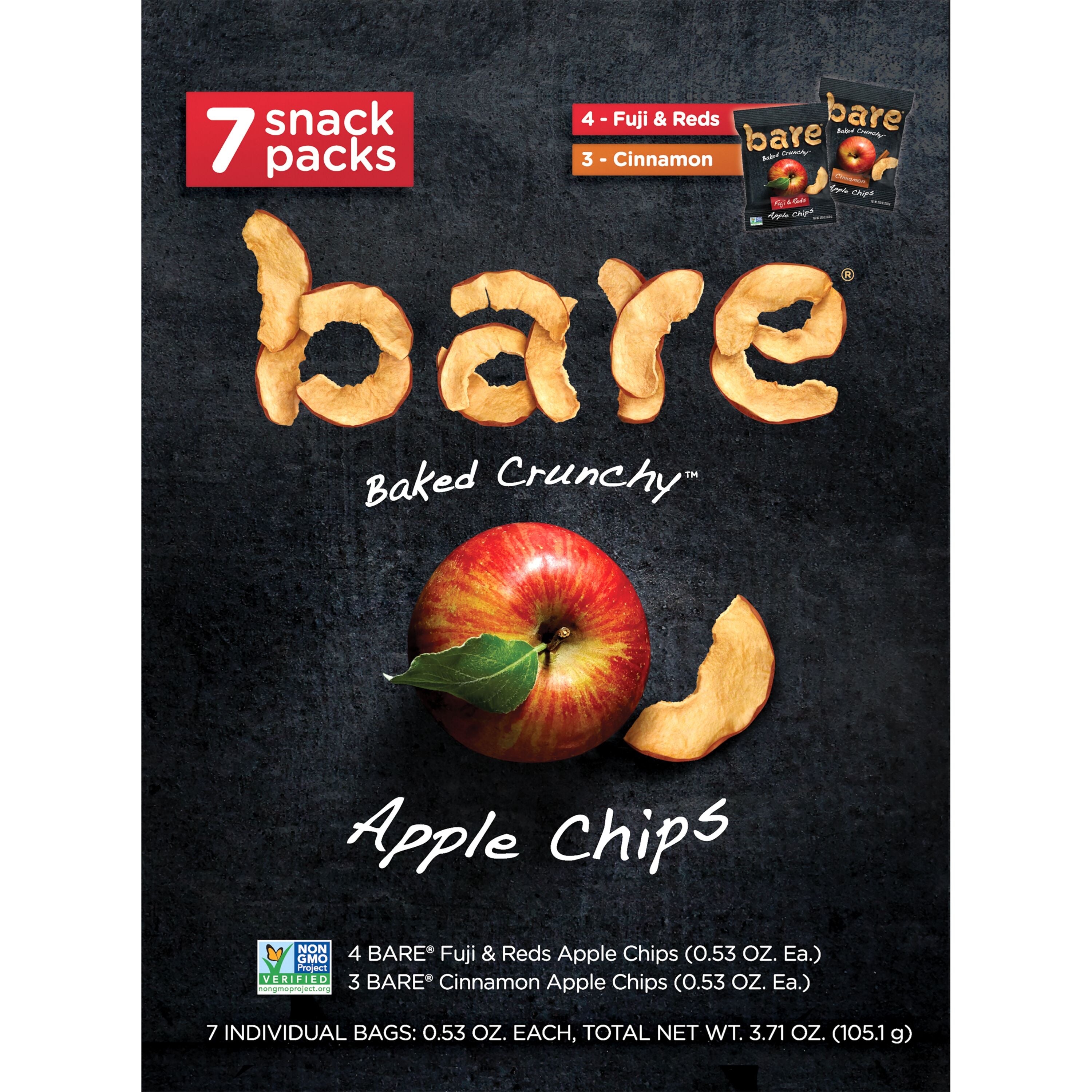 Bare Variety Pack Apple 7ct(4CR,3CA) .53oz 1/6ct