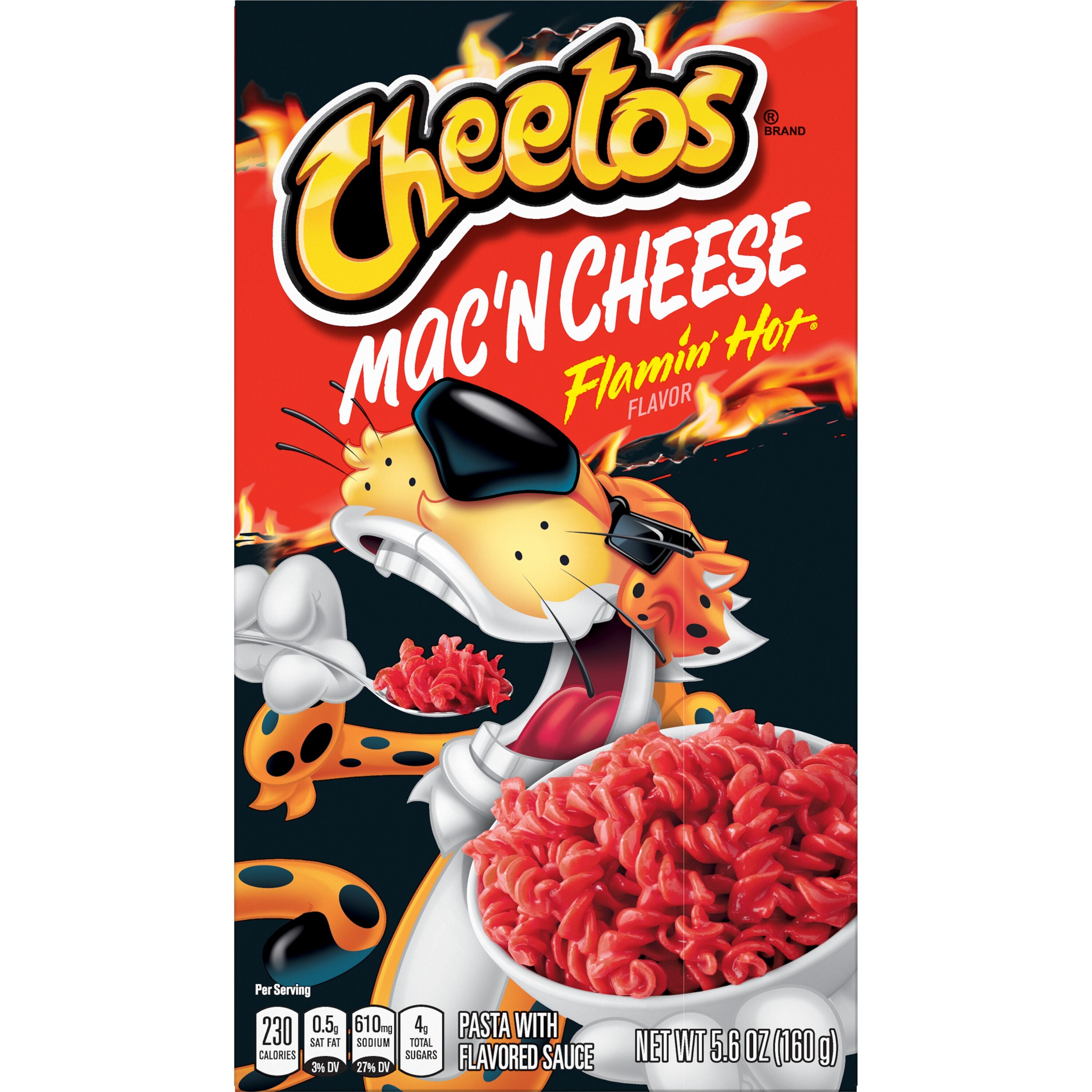 Cheetos Mac and Cheese Box Flamin Hot 5.6 oz  12ct