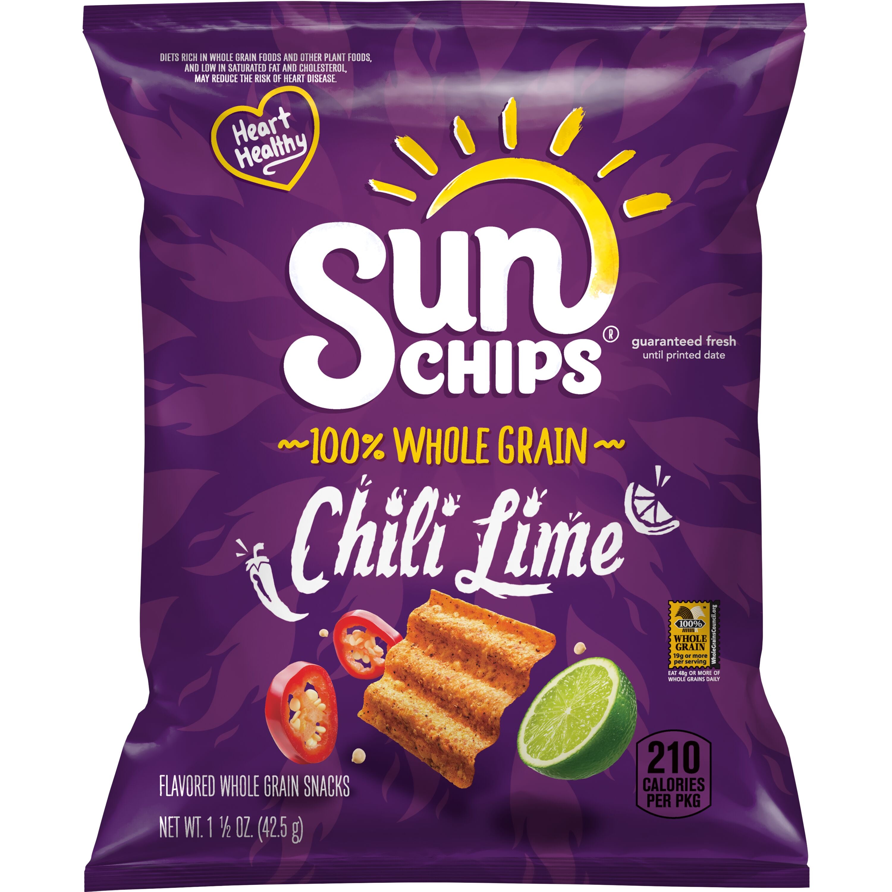 Frito LSS Sun Chips Chili Lime 1.5oz  1/64ct