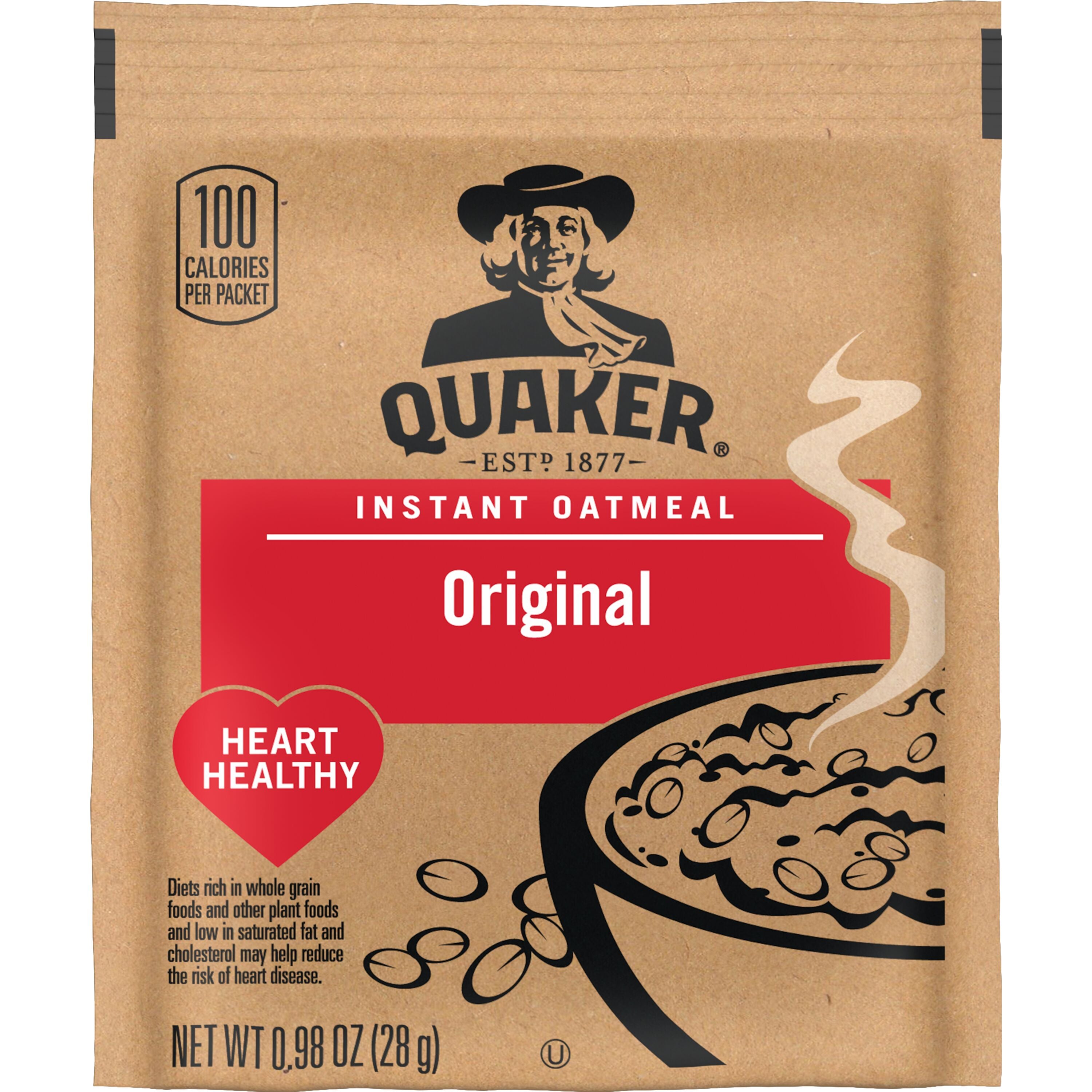 Quaker Instant Oats Loose Pack Reg 48ct 1oz