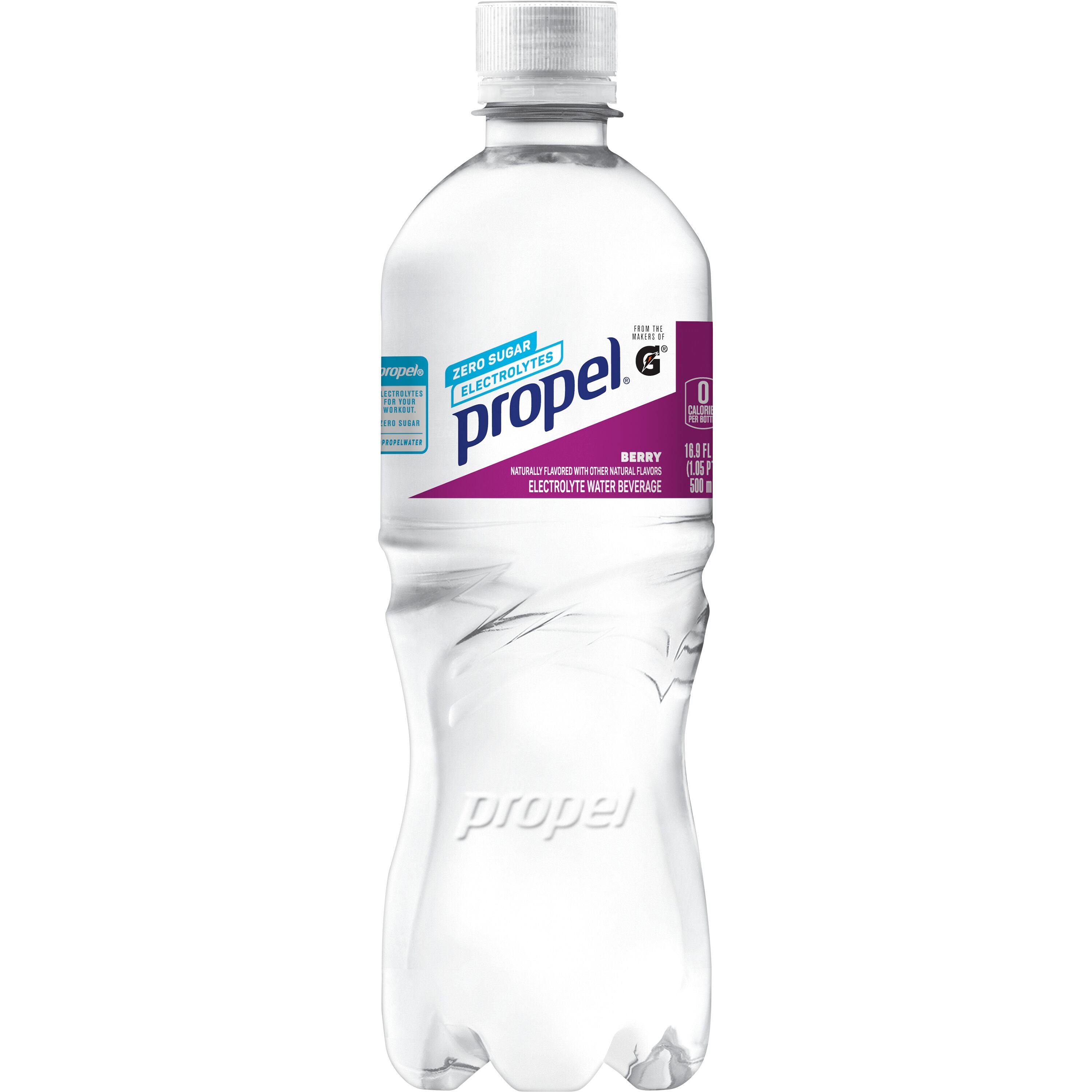 Quaker Propel 500ML Fitness Water Berry 24ct 16.9oz