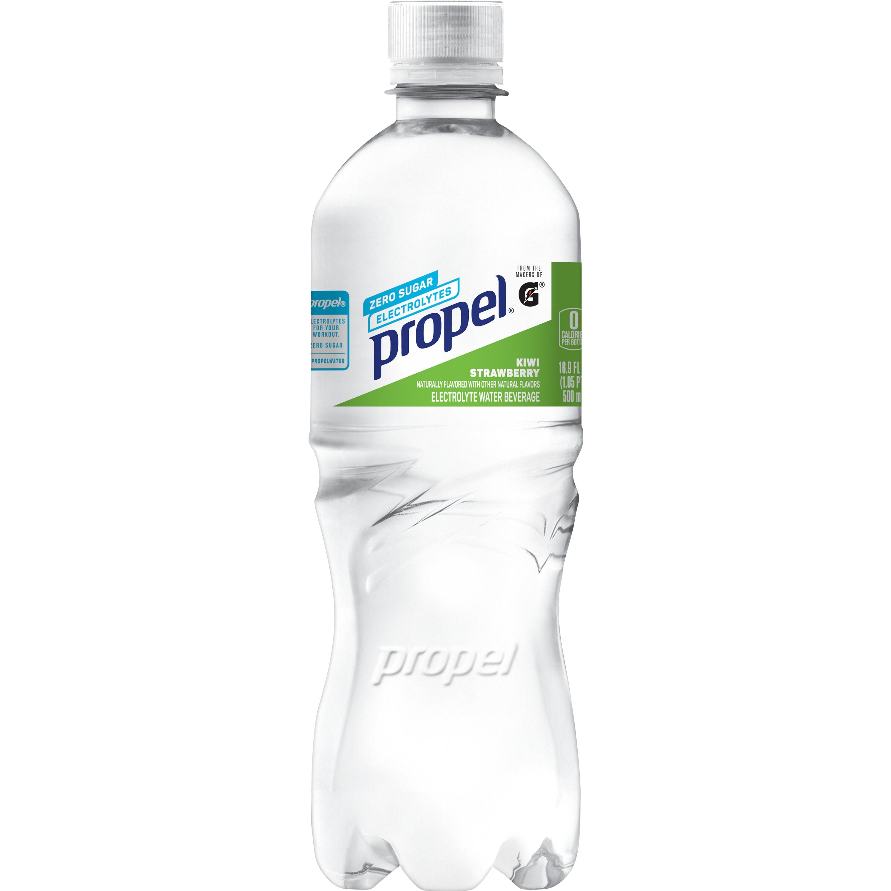 Quaker Propel 500ML Fitness Water Kiwi-Straw 24ct 16.9oz