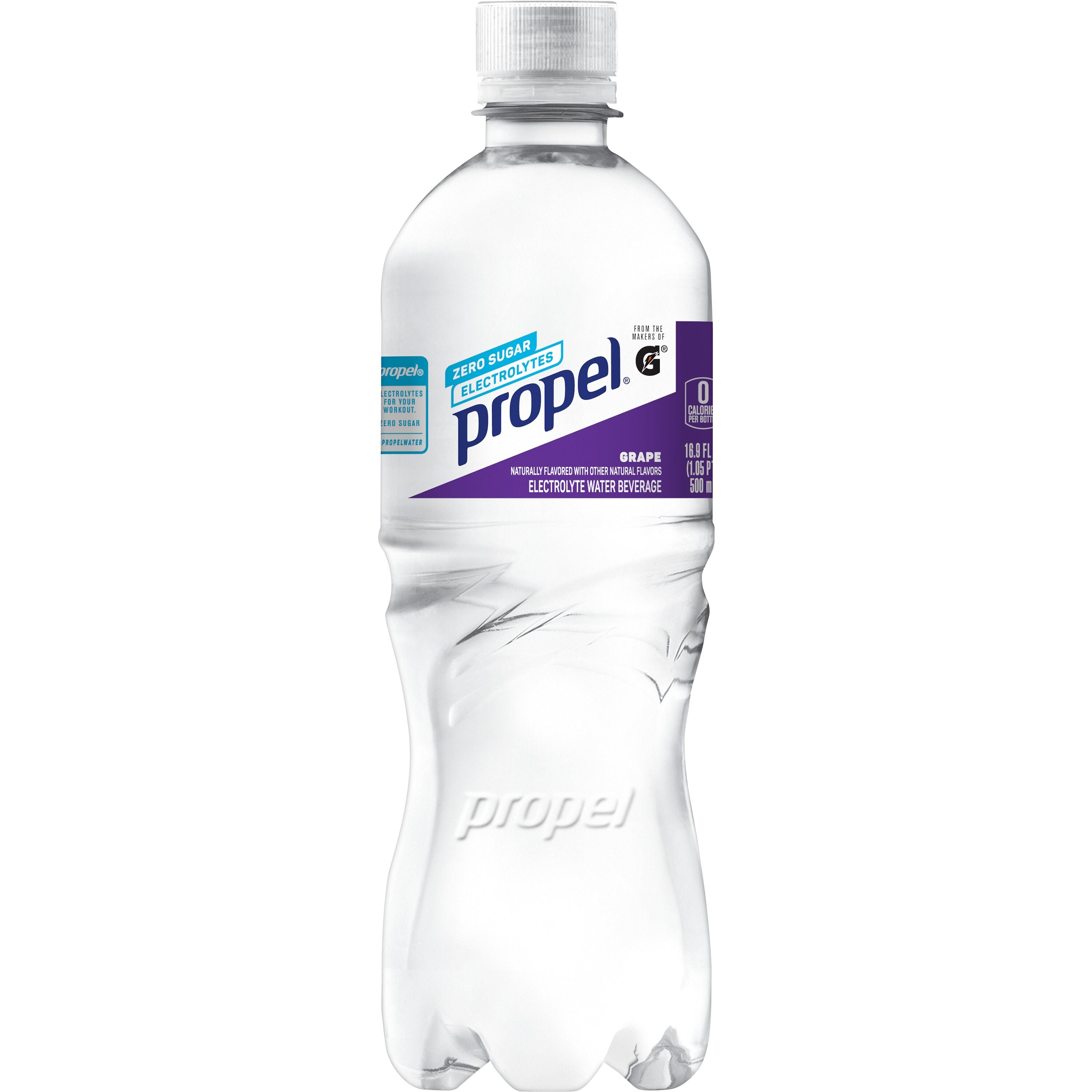 Quaker Propel 500ML Fitness Water Grape 24ct 16.9oz