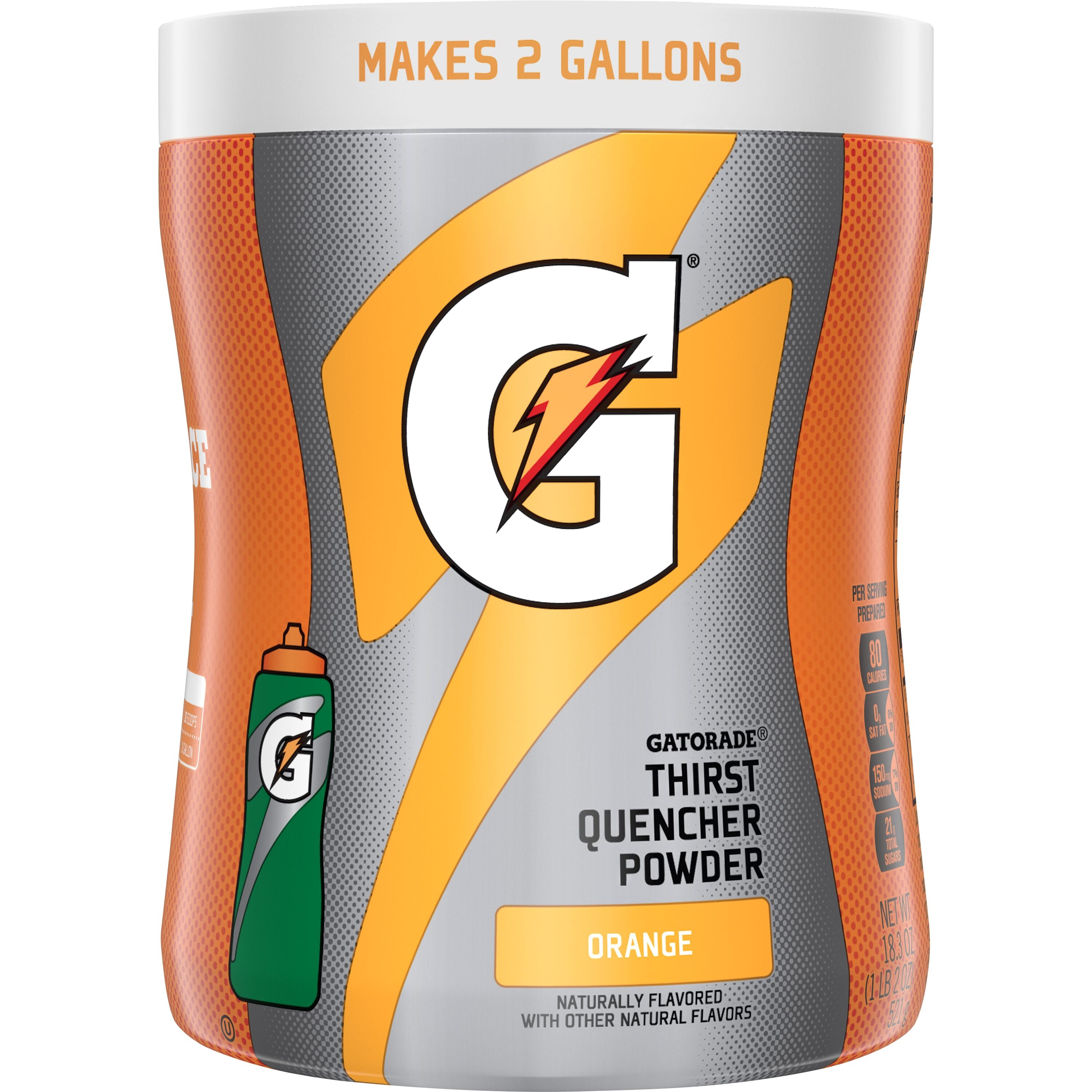 Gatorade Powder Mix Orange 18.3oz 1/12ct