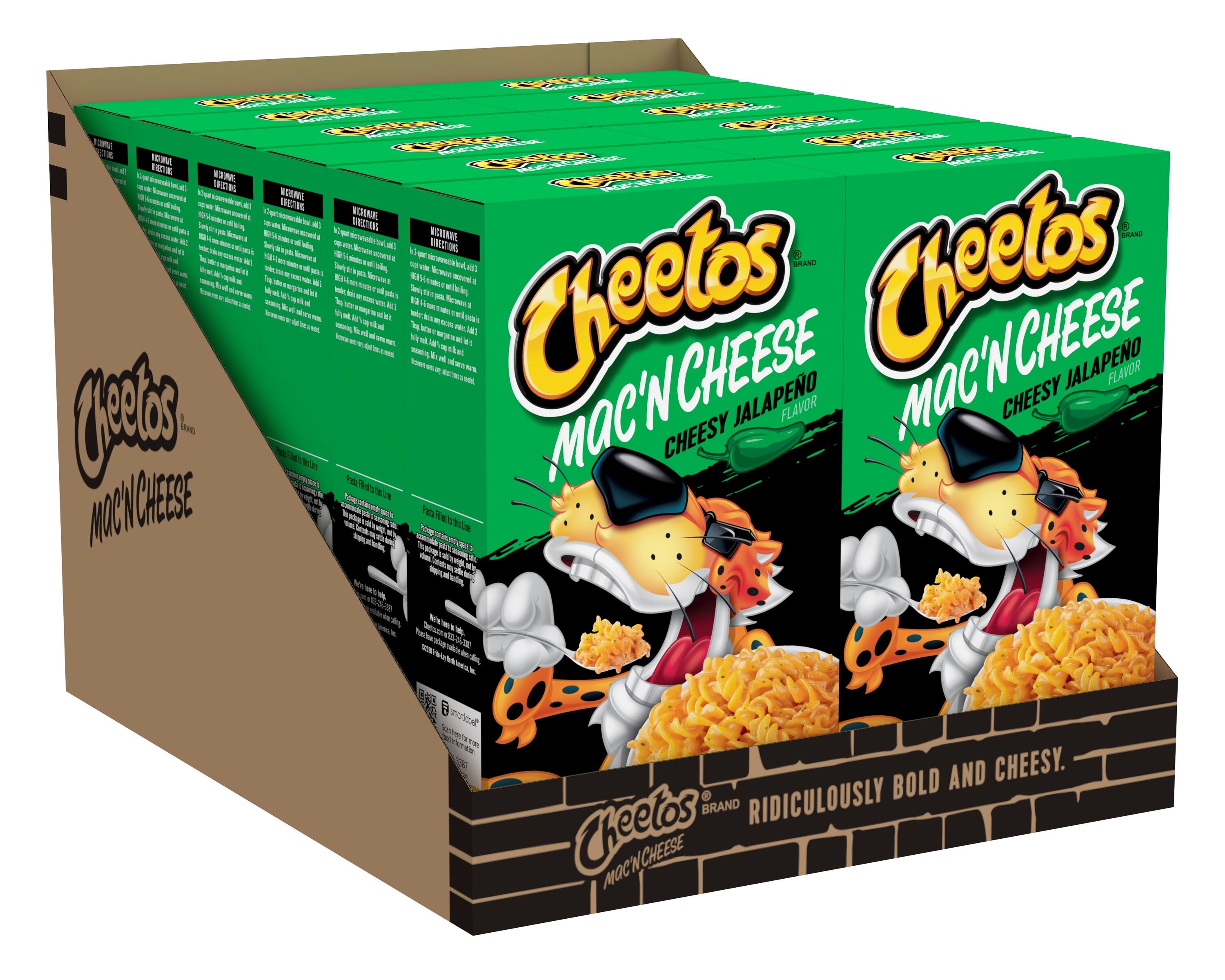 Cheetos Mac and Cheese Box Cheesy Jalapeno 5.7 oz 12ct