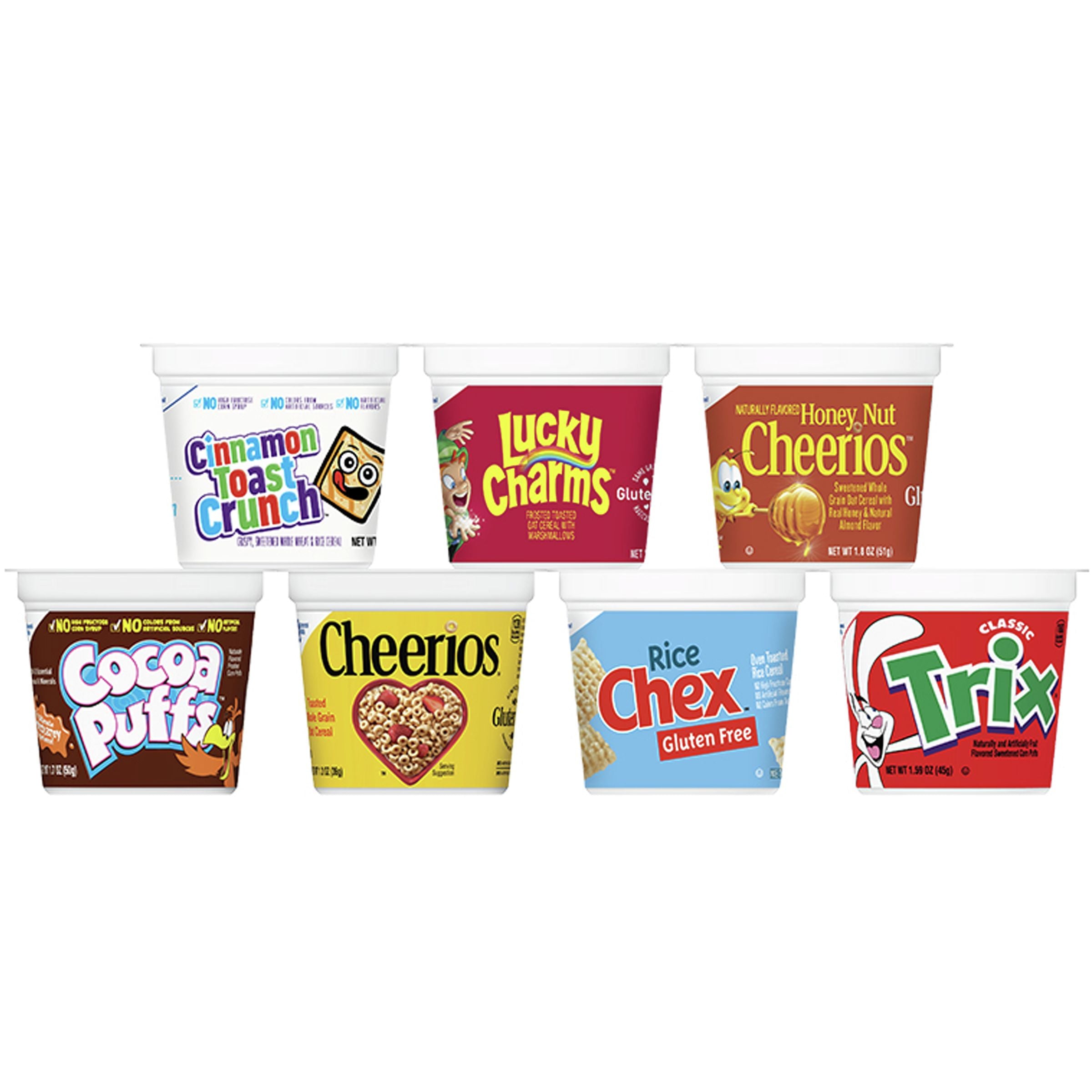 General Mills Cereal In A Cup Assorted 60ct 1.86oz