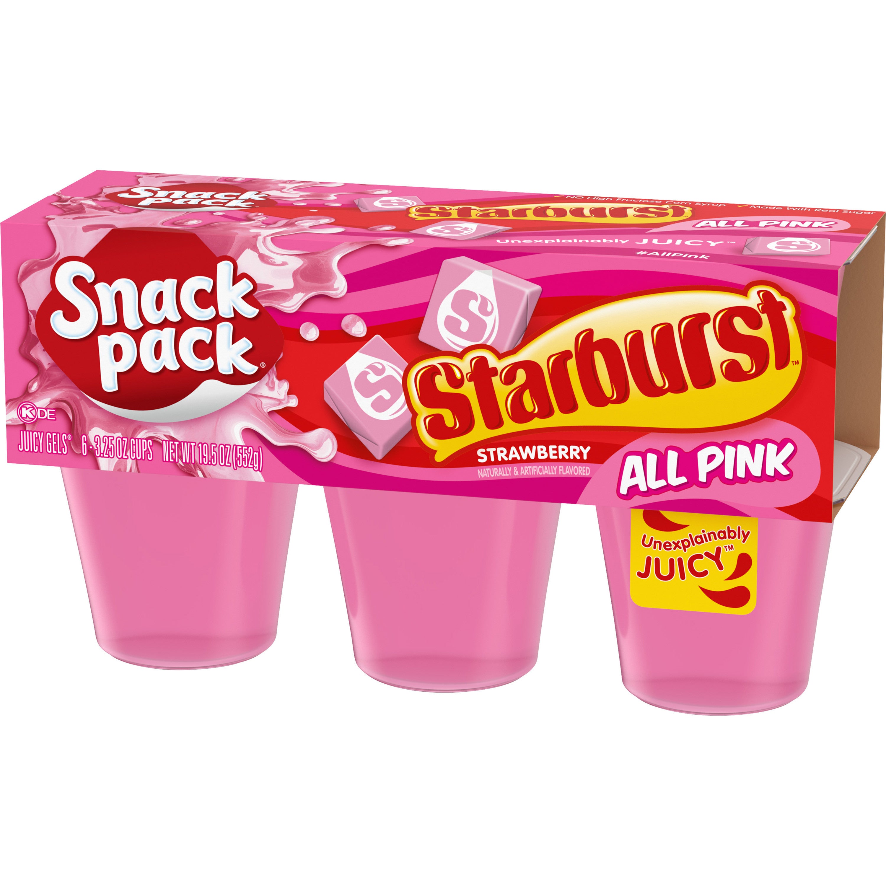 SP Gel Pink Starburst 8/6/3.25Z