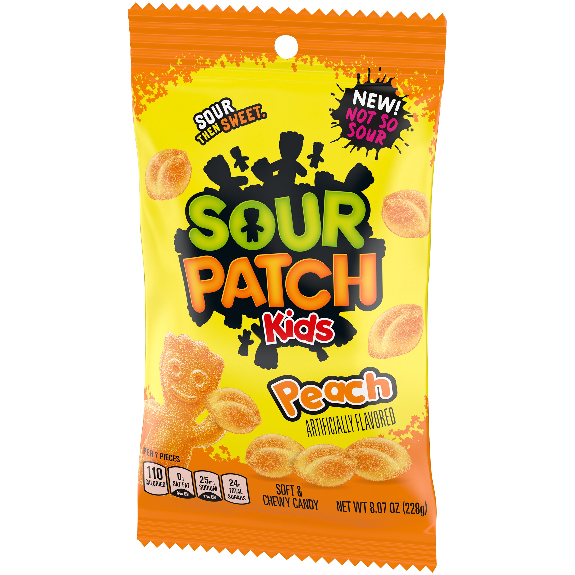 Sour Patch Kids  Peach Peg 8.07oz  8ct