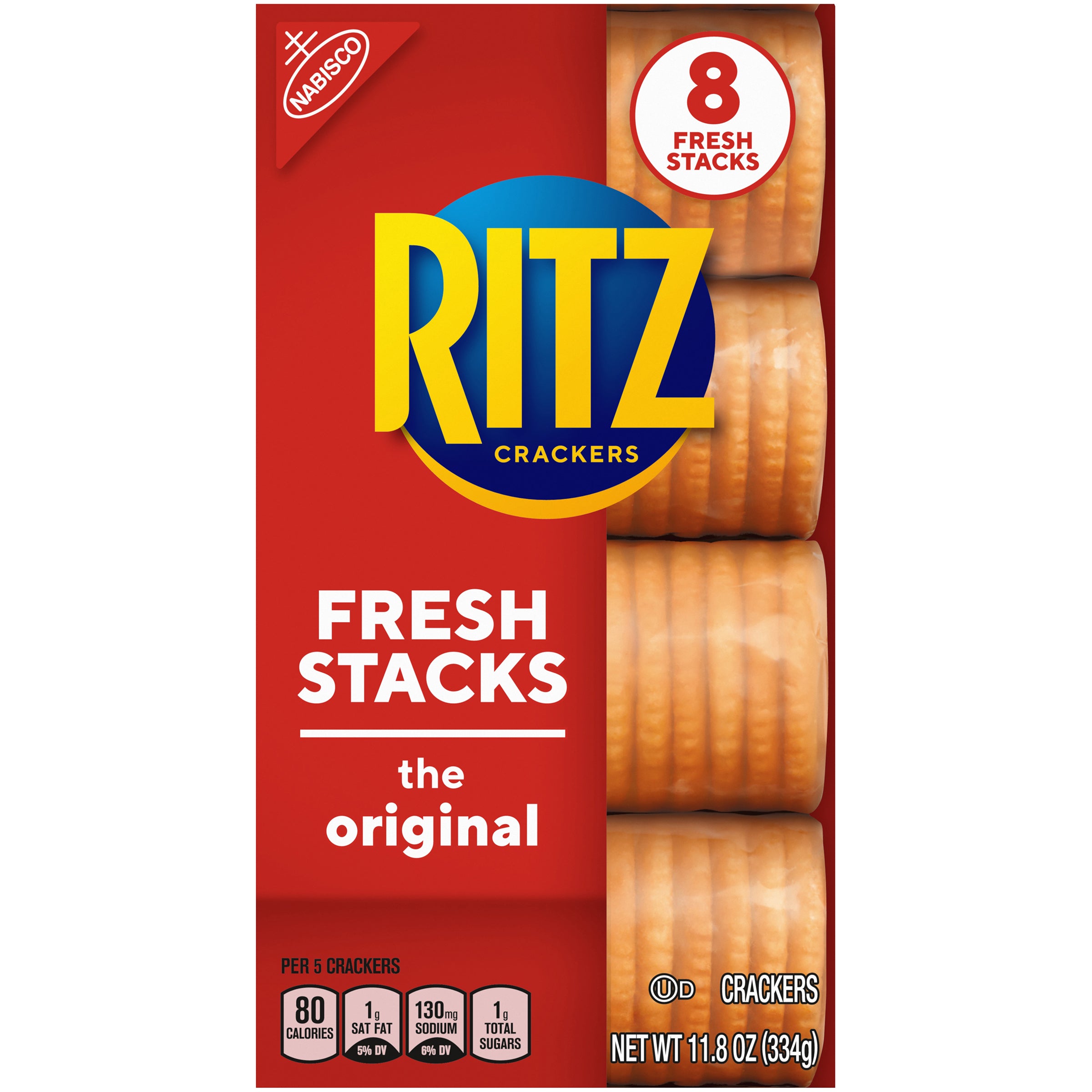 Mondelez Grocery Pak Ritz Crackers Fresh Stack 6ct 11.8oz