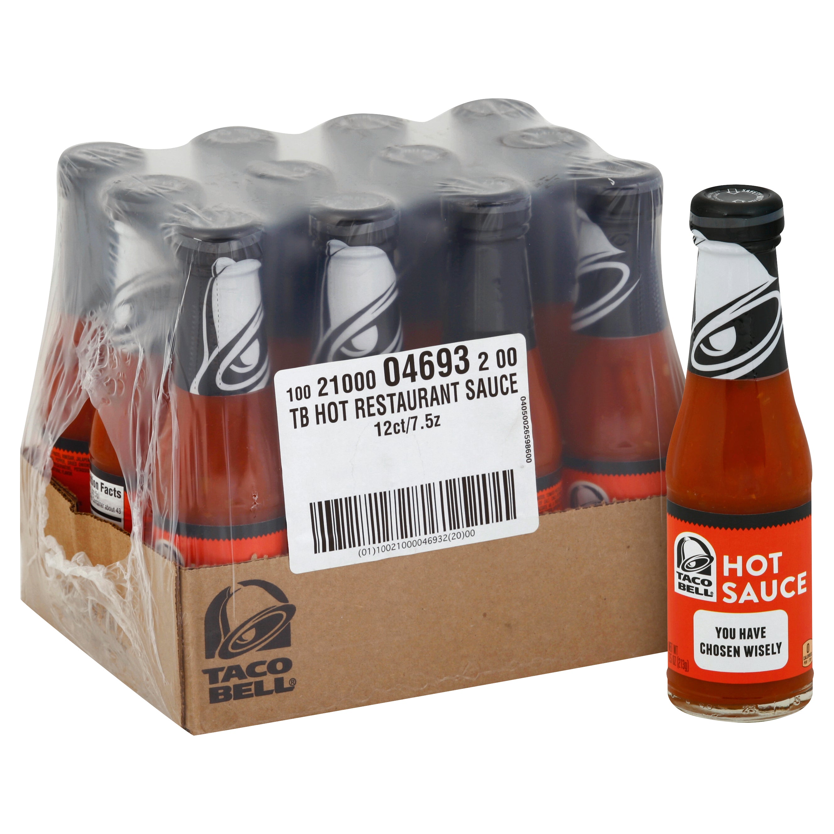 Kraft Taco Bell Sauce Hot 12ct 7.5oz