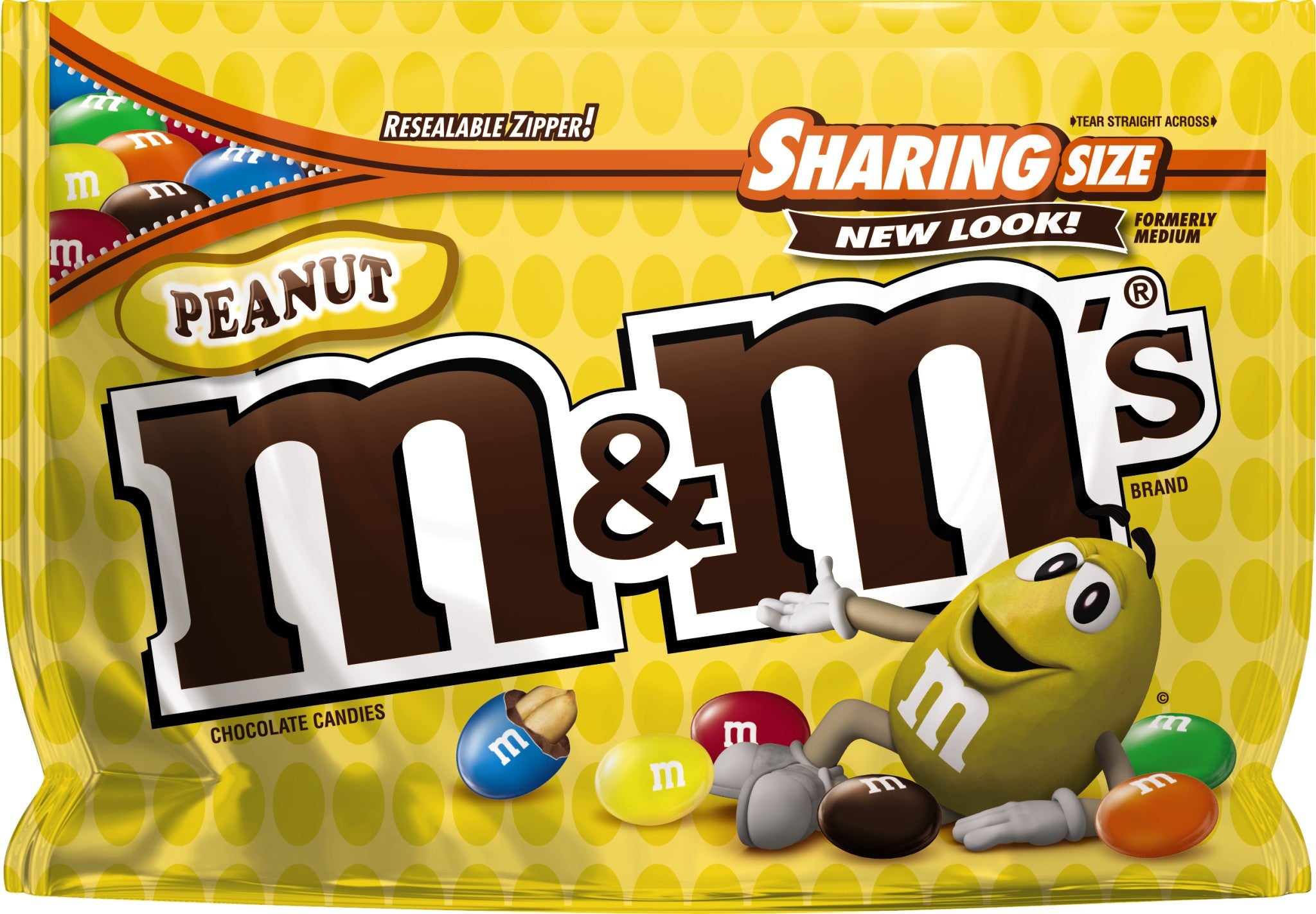 M&M Mars Packaged Goods M&M's Peanut SUP 12ct 10.05oz