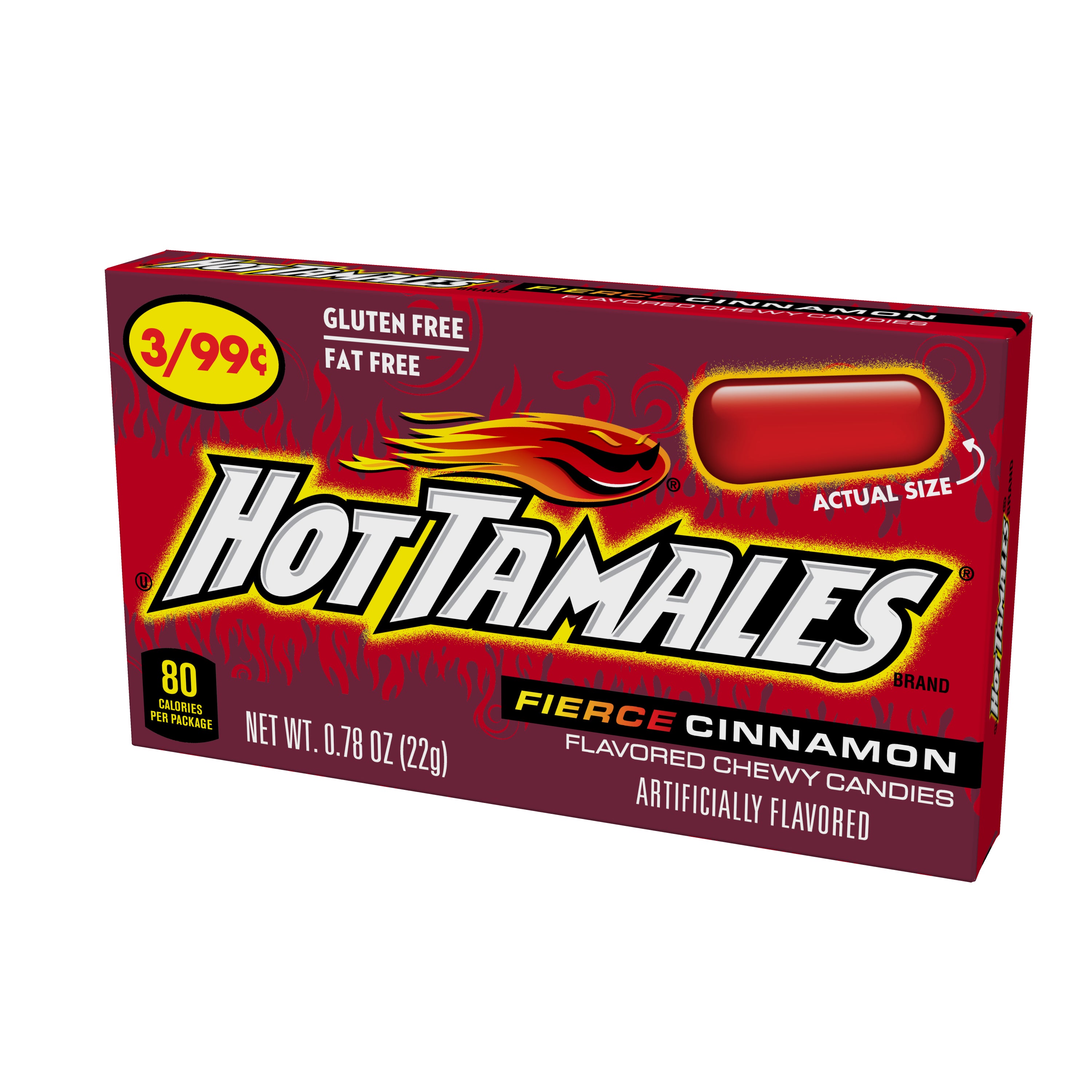 Hot Tamales Chgmkr PP 3/$.99 .78oz 16/24ct