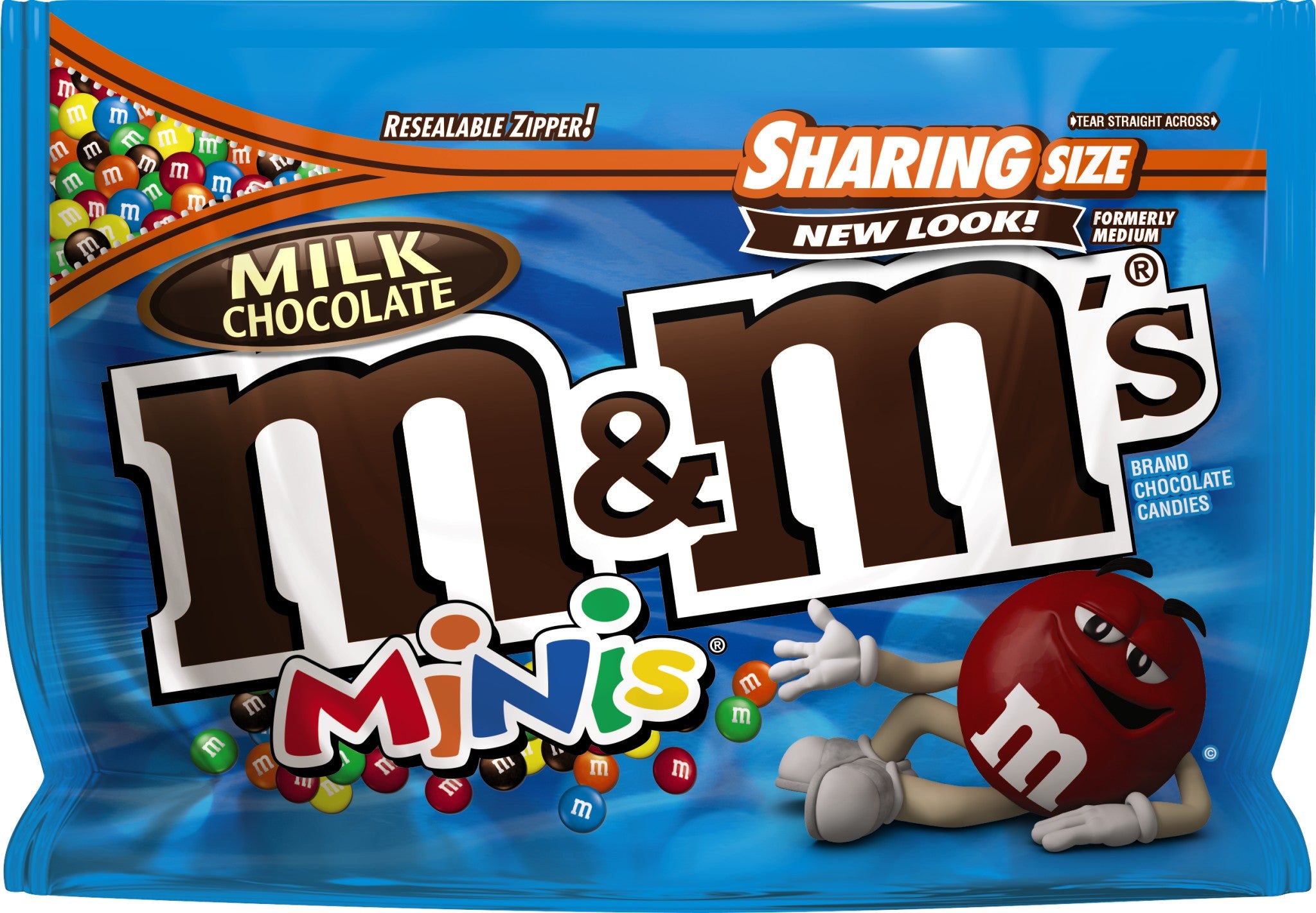 M&M Mars Packaged Goods M&M's Milk Minis Bag 8ct 9.4oz