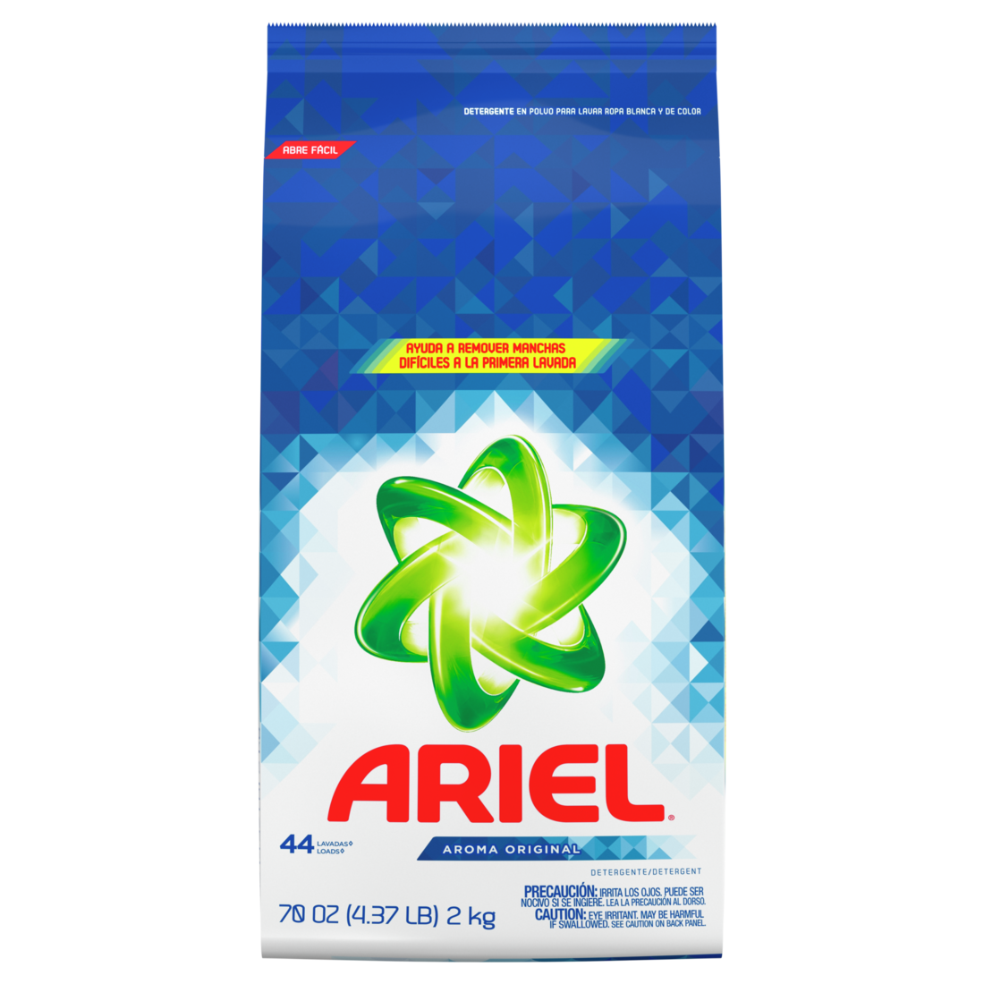 Ariel Laundry Detergent Powder, 44L(70oz)  1/6ct