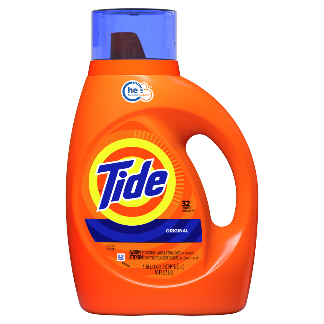 Tide Liquid 2X HE Orig  32 load 6/46oz