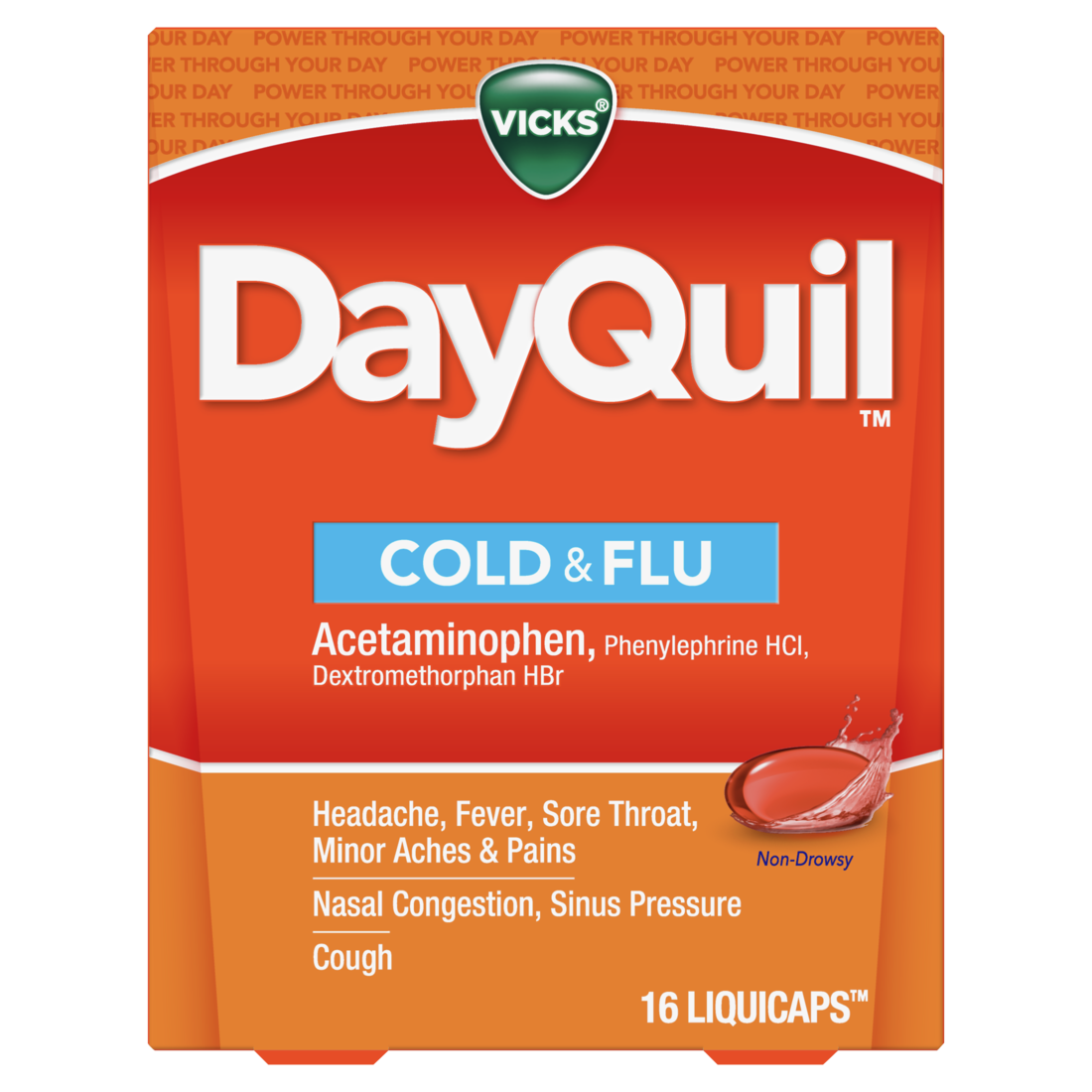 DayQuil   COLD&FLU LIQCAP 16CT 4/6CT