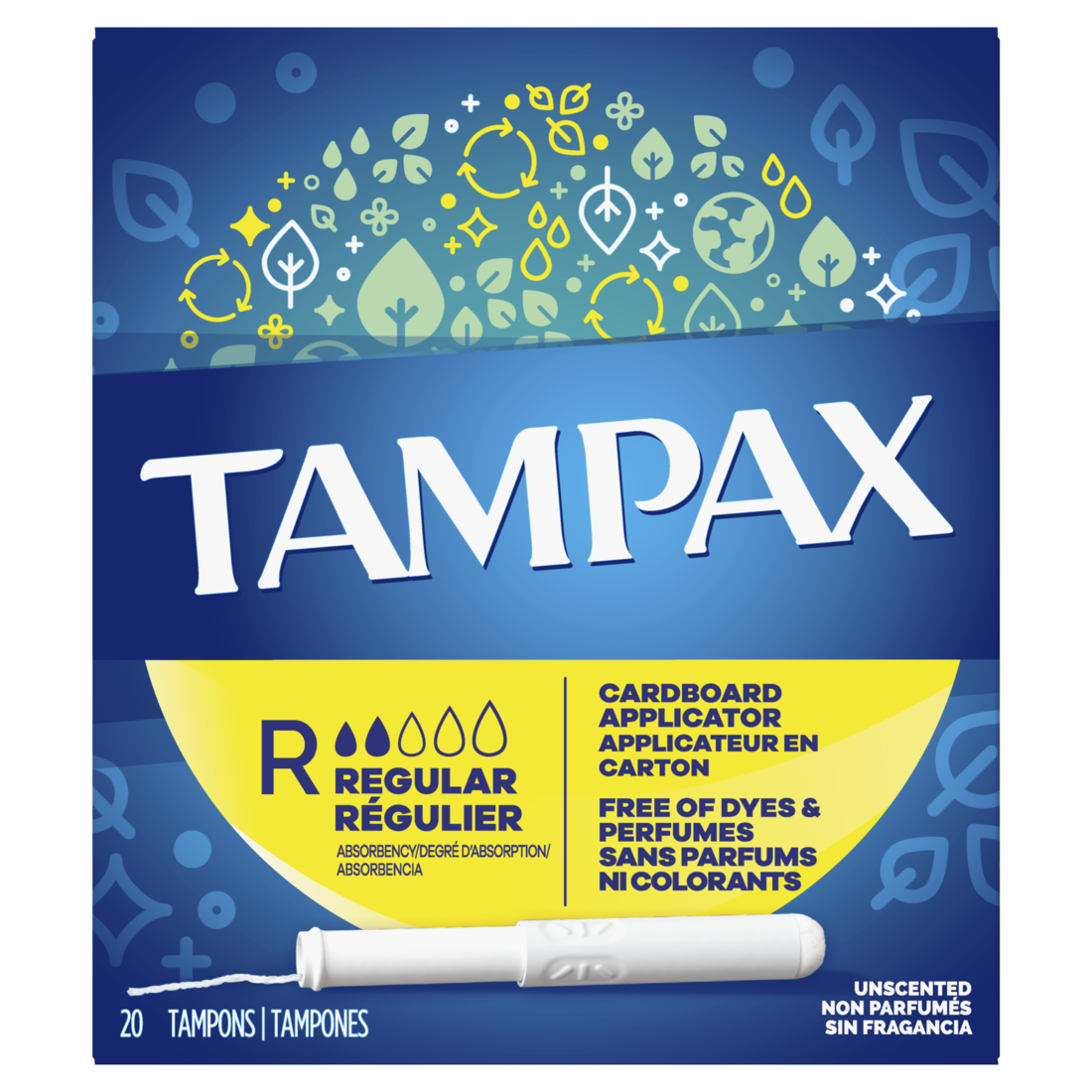 Tampax Regular 20ct 4/6ct