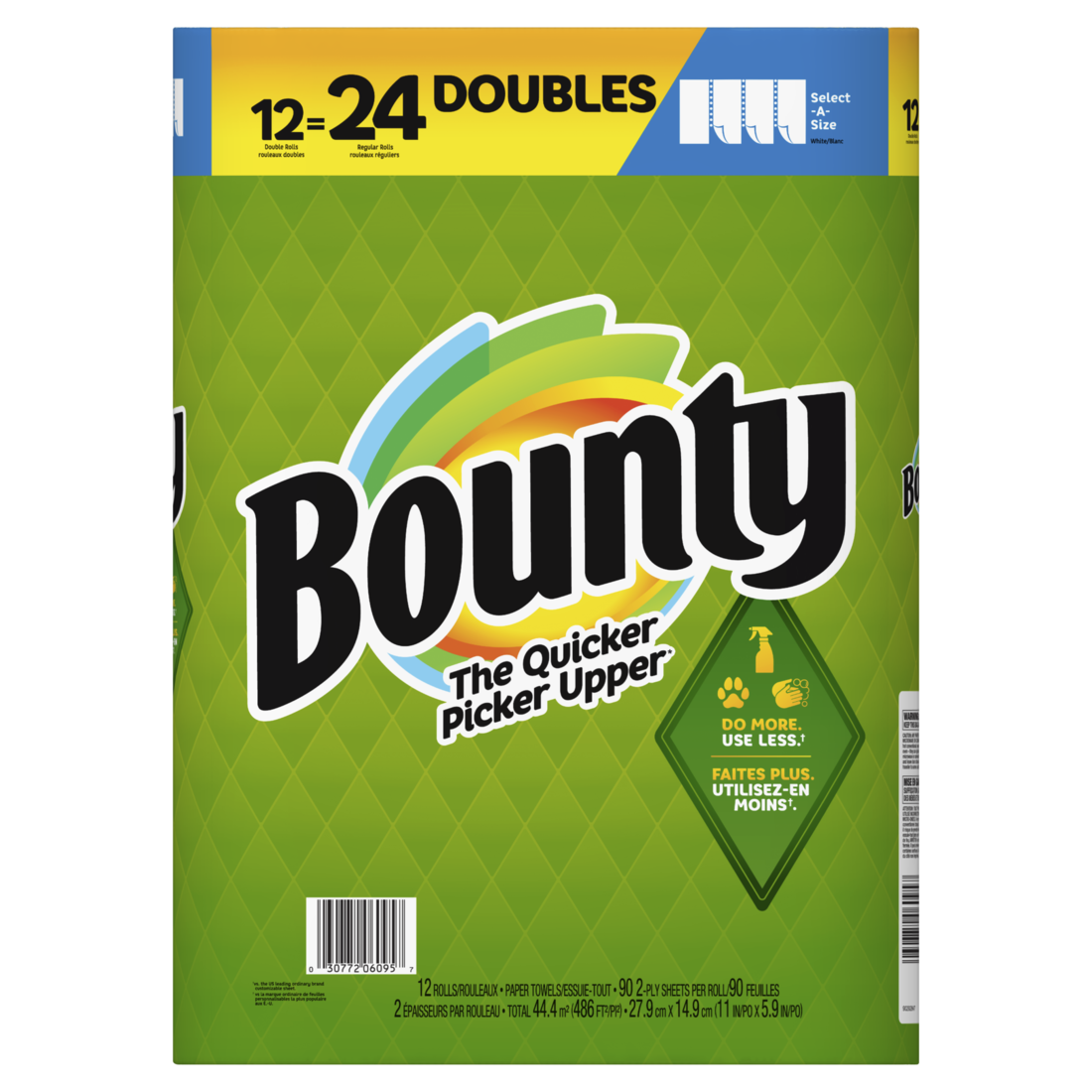 Bounty Towels SAS White  90 sheets  1/12DR