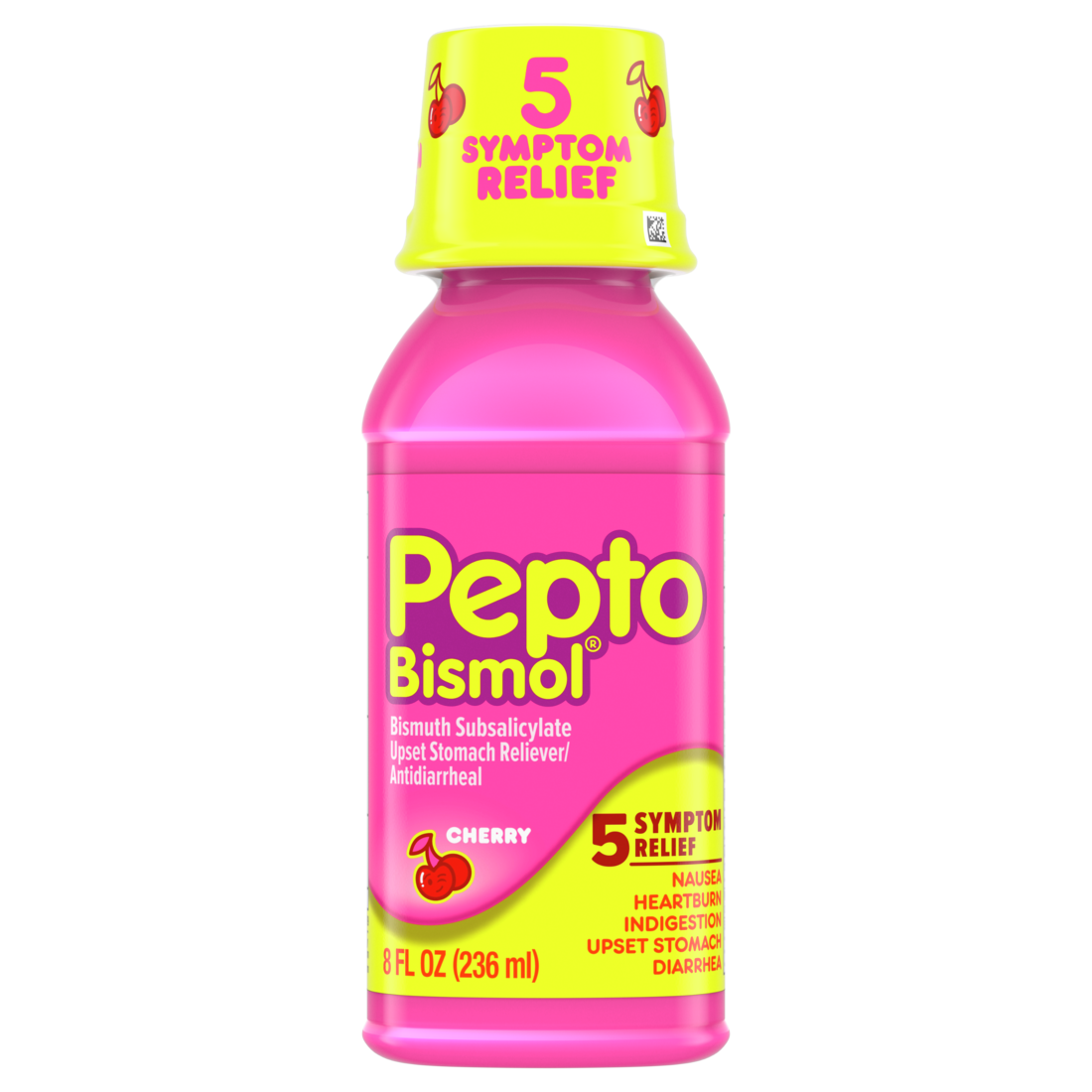 Pepto-Bismol Multi-Symptom Liquid Cherry 8oz 1/12ct