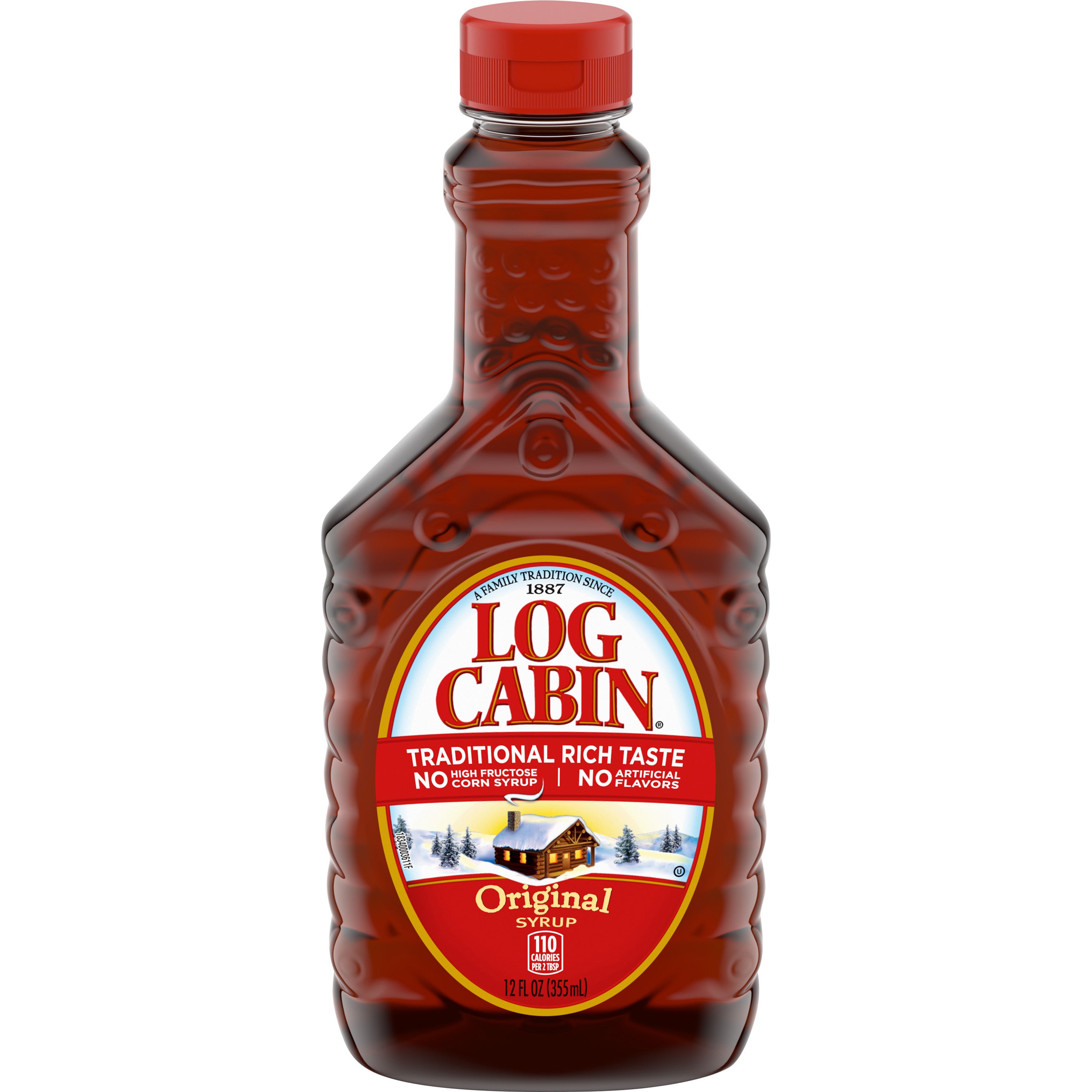 Log Cabin Syrup 12oz  1/12ct