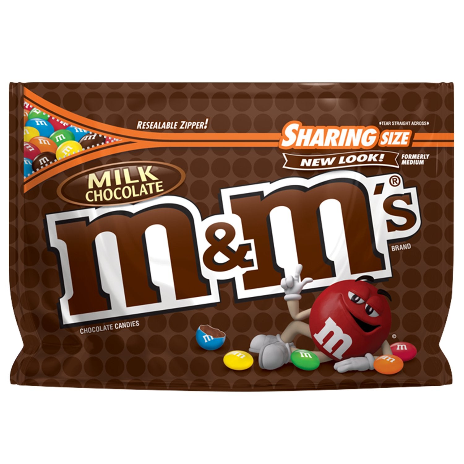 M&M Mars Packaged Goods M&M's Milk Chocolate SUP 12ct 10oz