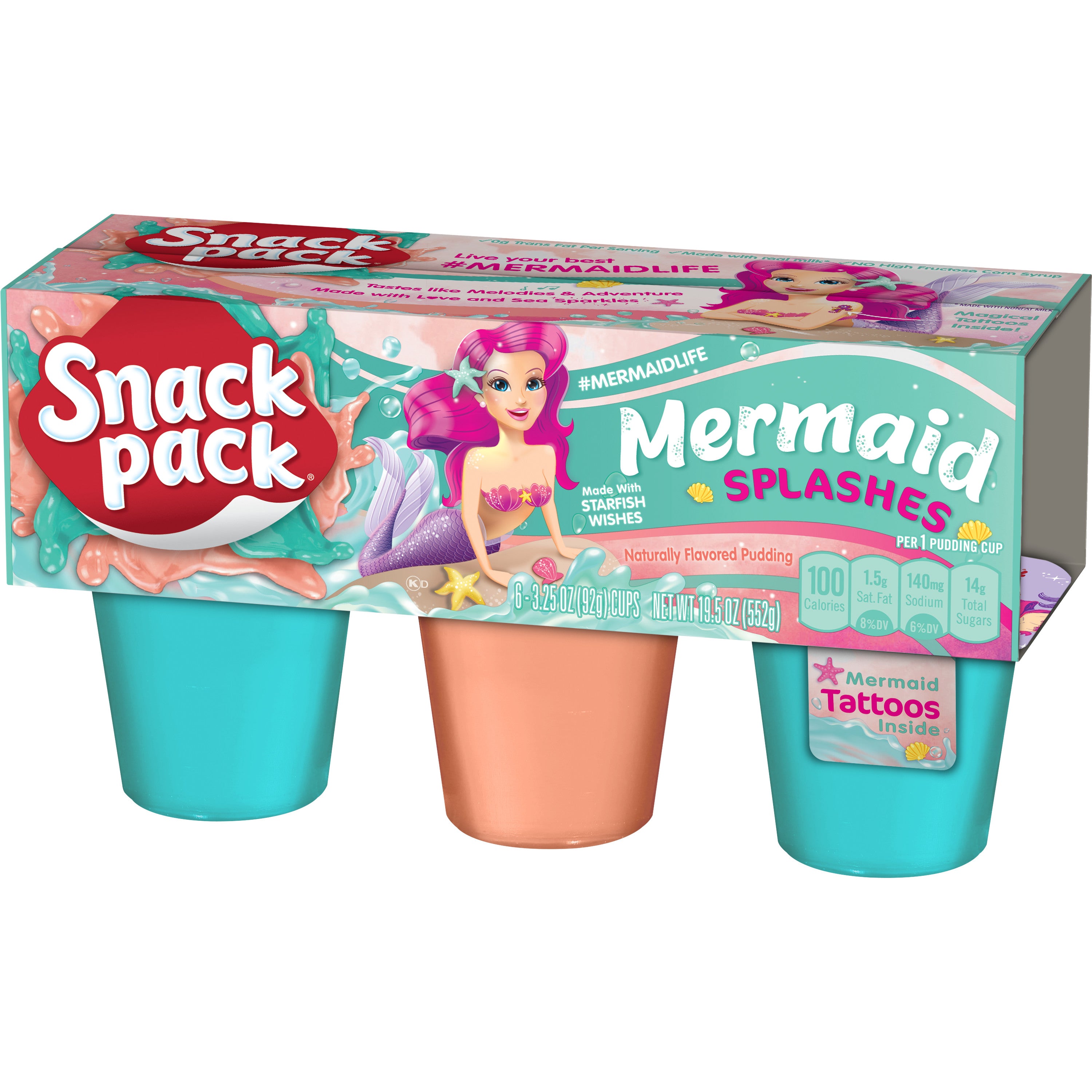 SP Mermaid Pudding Cup 8/6/3.25Z