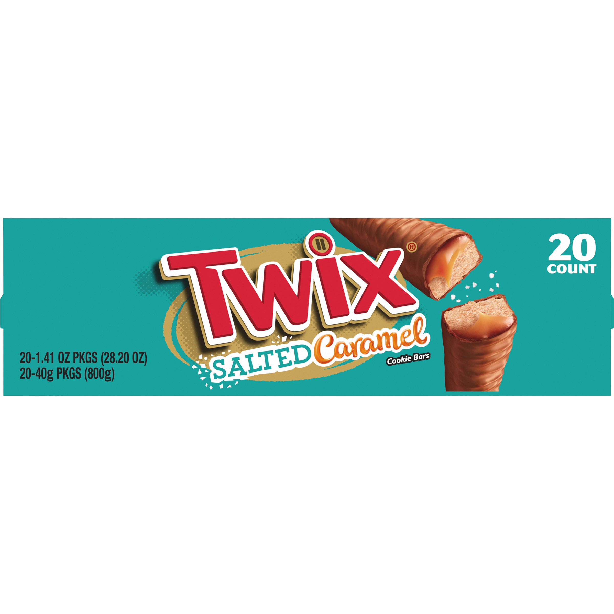 Twix Salted Caramel Single 1.41oz 12/20ct