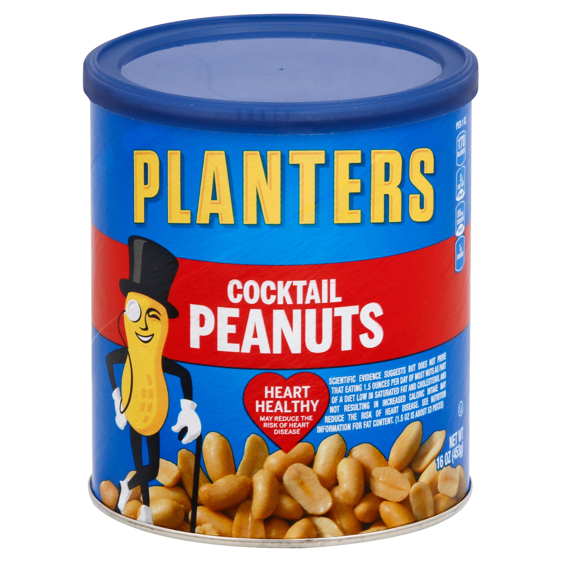 Planters Peanuts Cocktail Jar 12ct 16oz