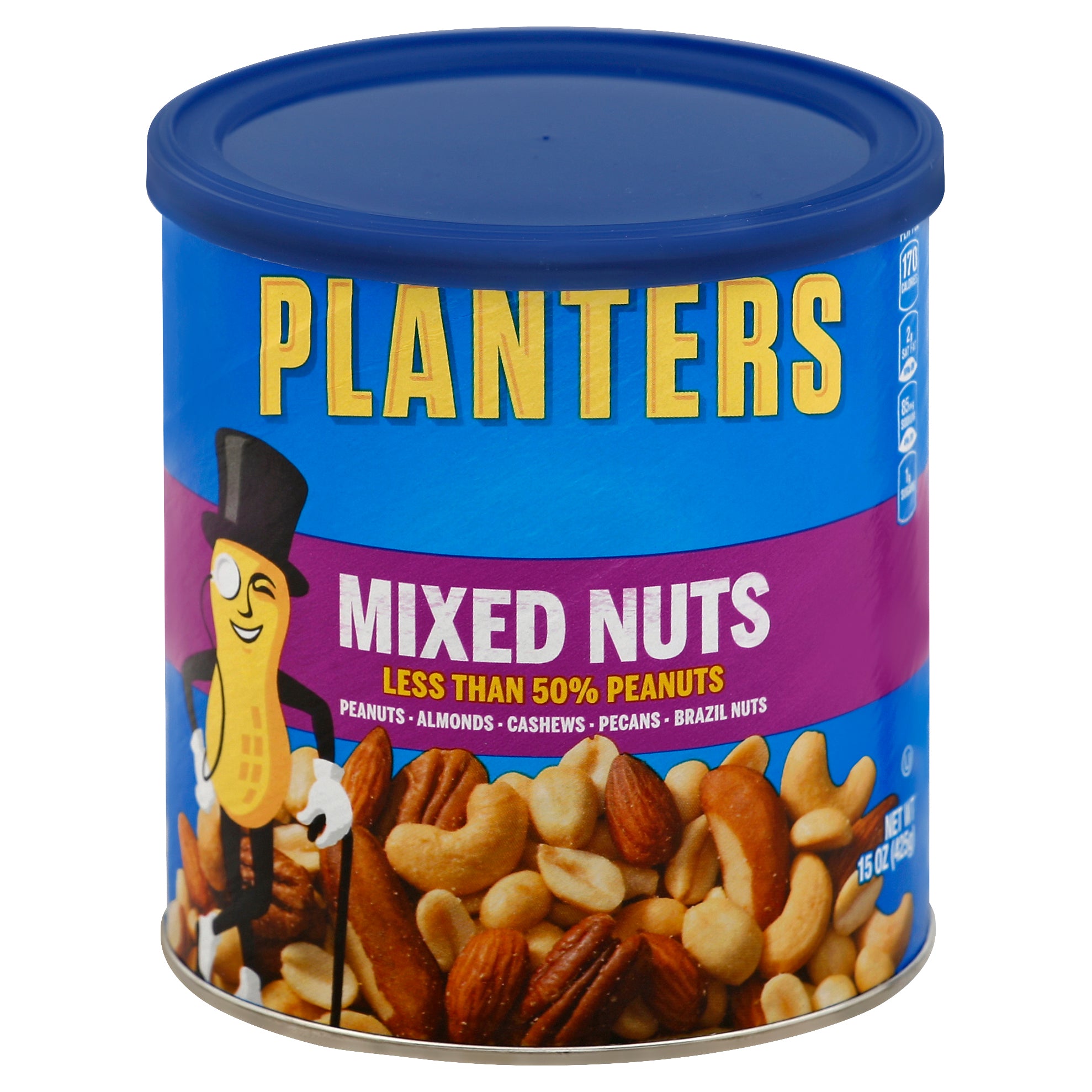 Planters Mixed Nuts Salted 12ct 15oz