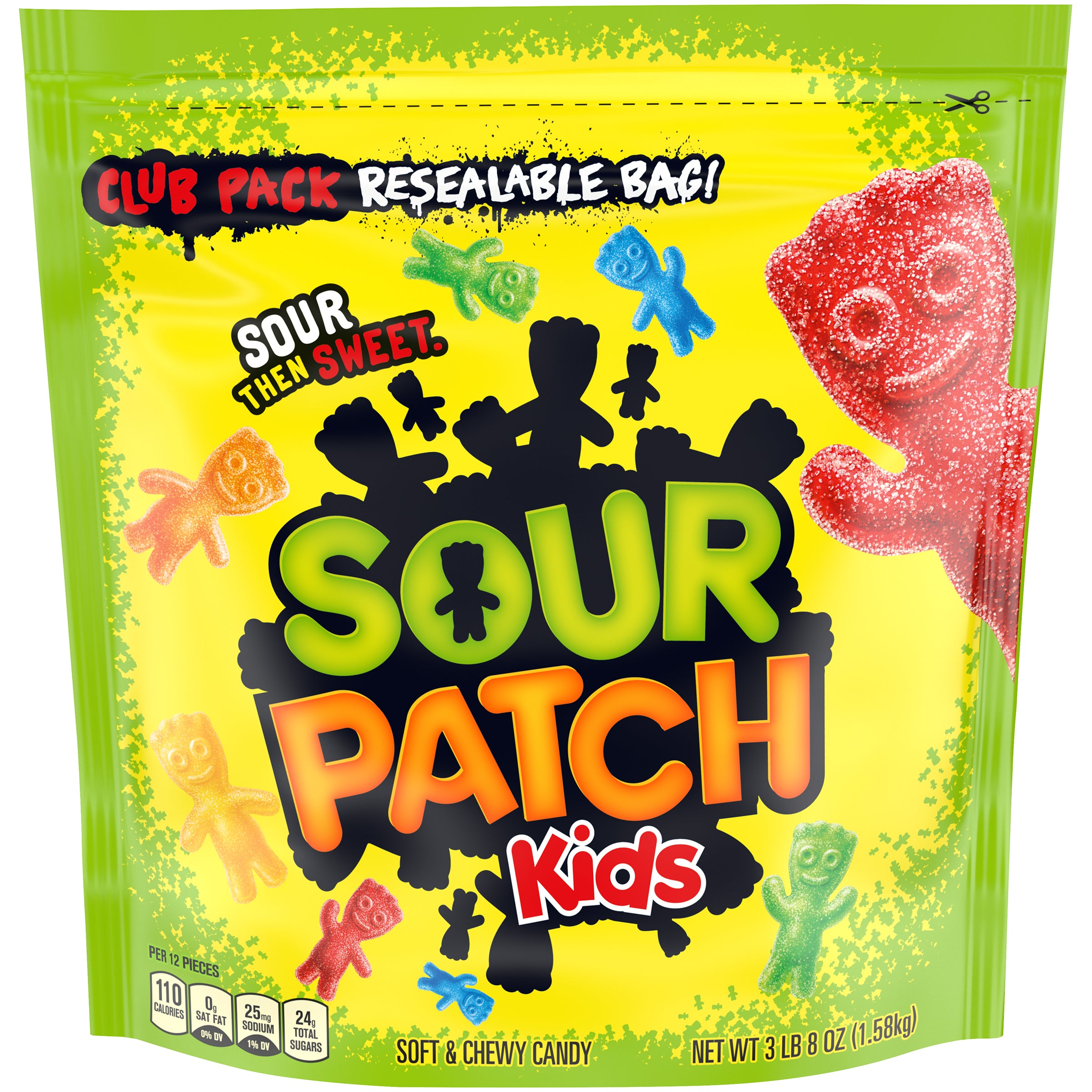 Mondelez Bulk 3.5 lb Bags Sour Patch Kids 6ct 3.5lb