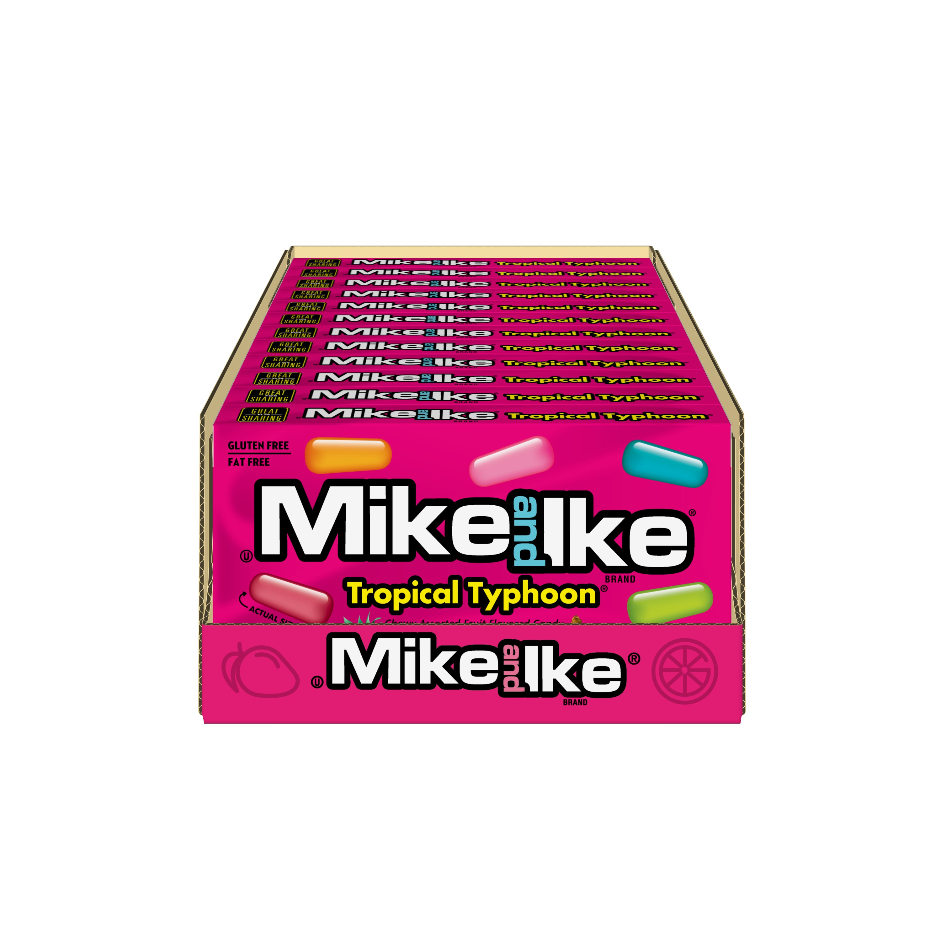 Mike & Ike Theater Box Tropical Typhoon 4.25oz 1/12ct