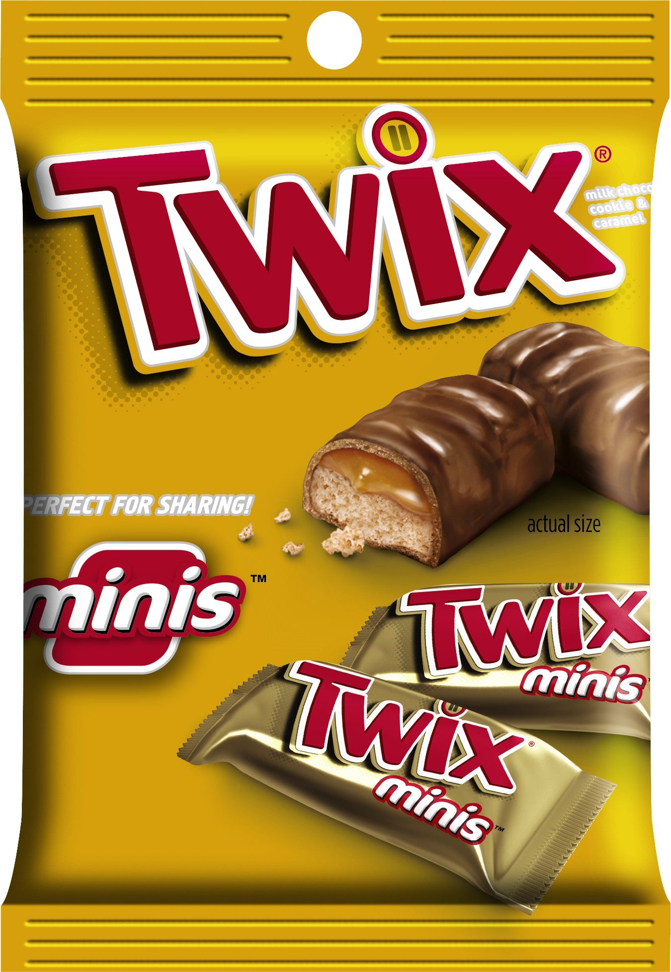 Twix Mini Peg Pack 2.43oz