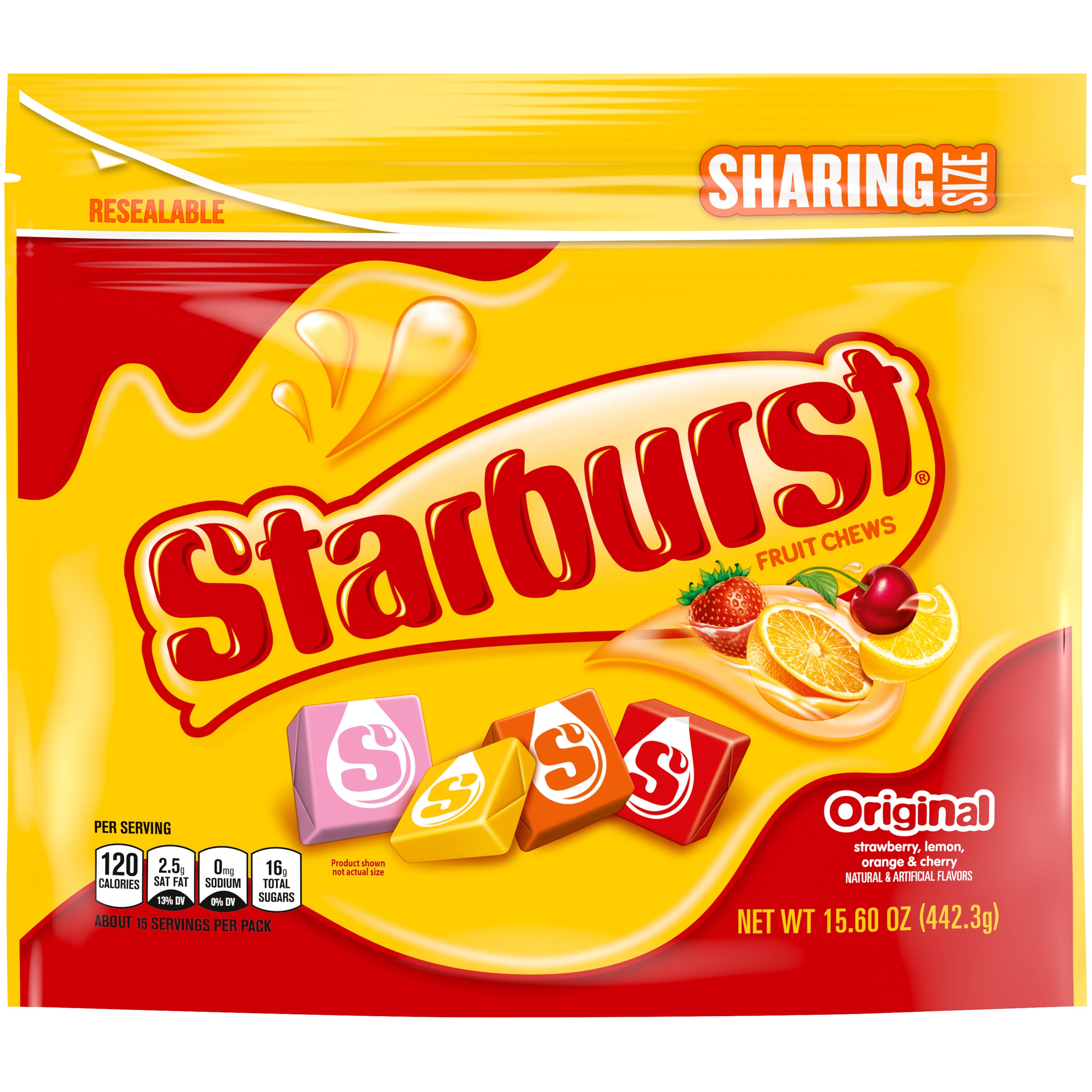 Starburst Original 15.6oz Stand Up Pouch 1/6ct