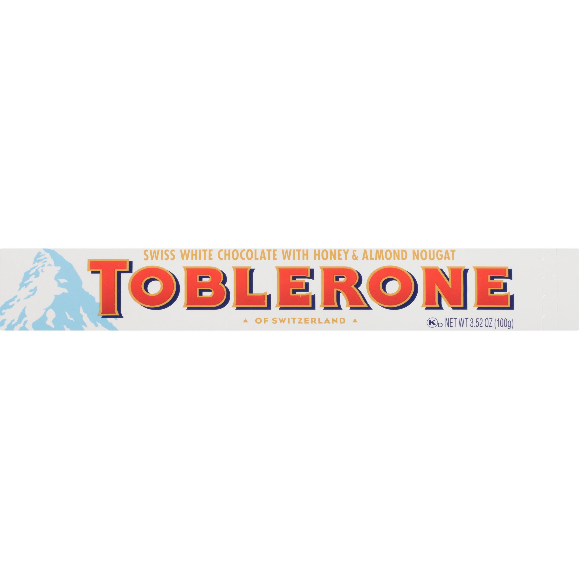 Mondelez Z_Special Order Toblerone White Chocolate 4/20ct 3.52oz