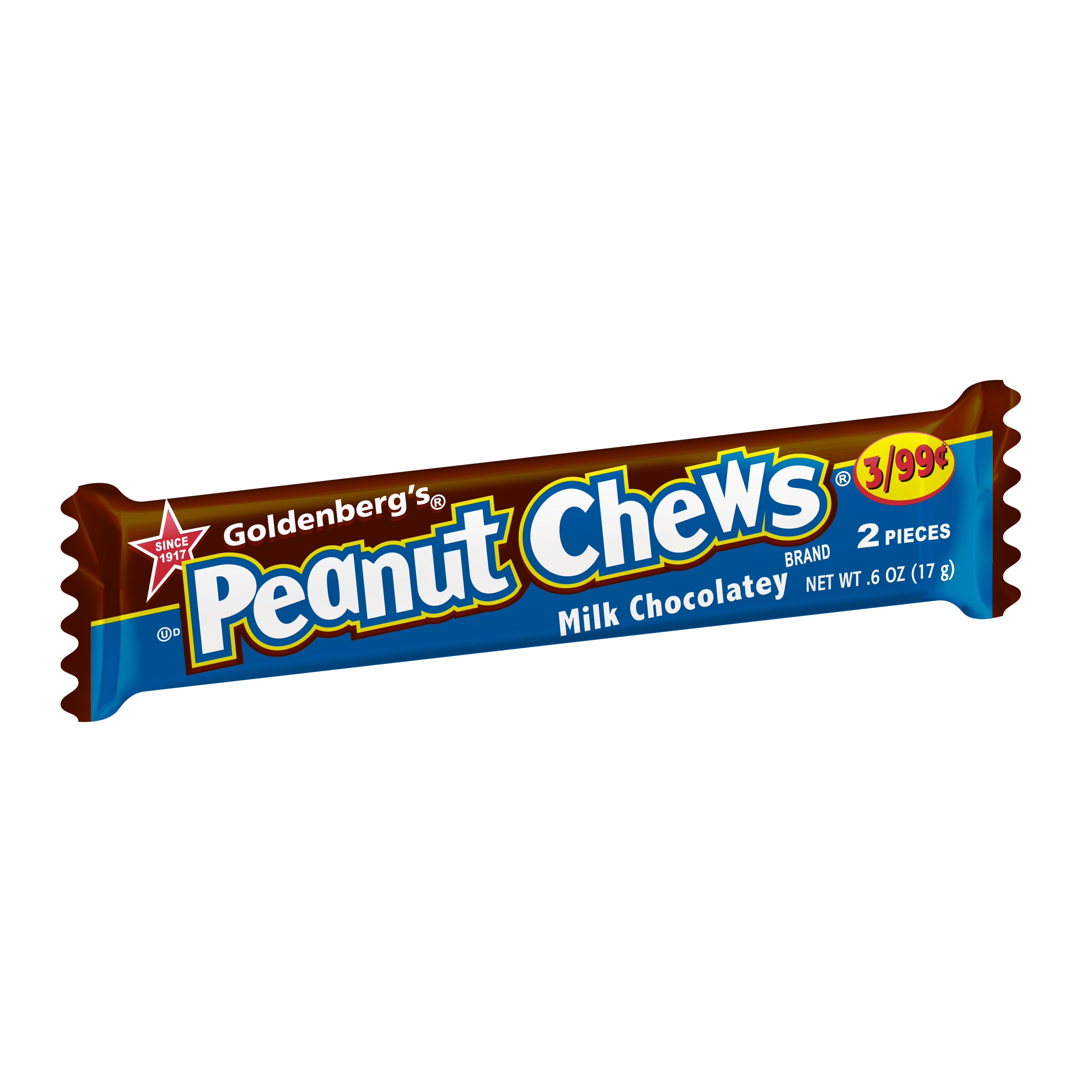 Peanut Chew Chgmkr PP 3/.99  Milk Choc .6oz 12/24ct