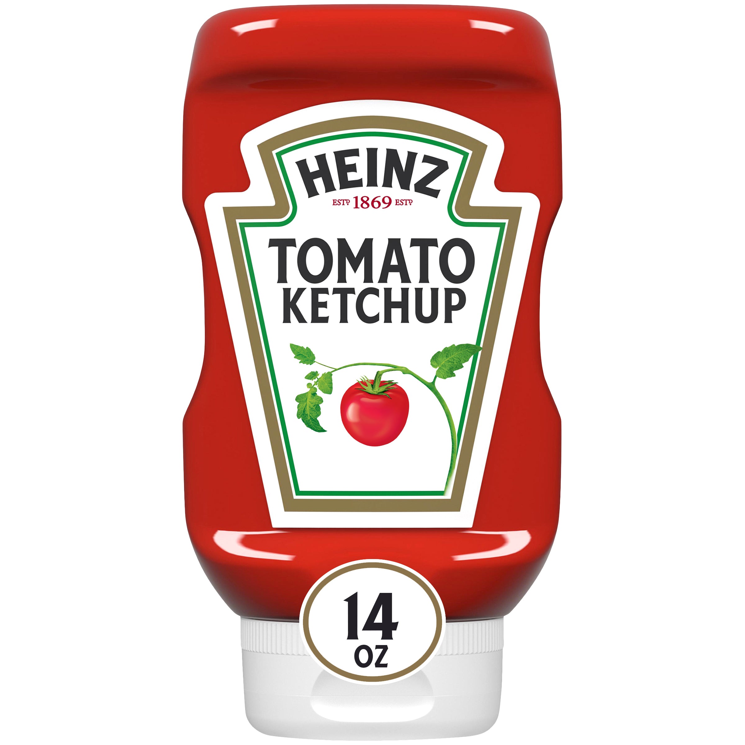 Heinz Ketchup Inv Bottle 14oz 1/16ct