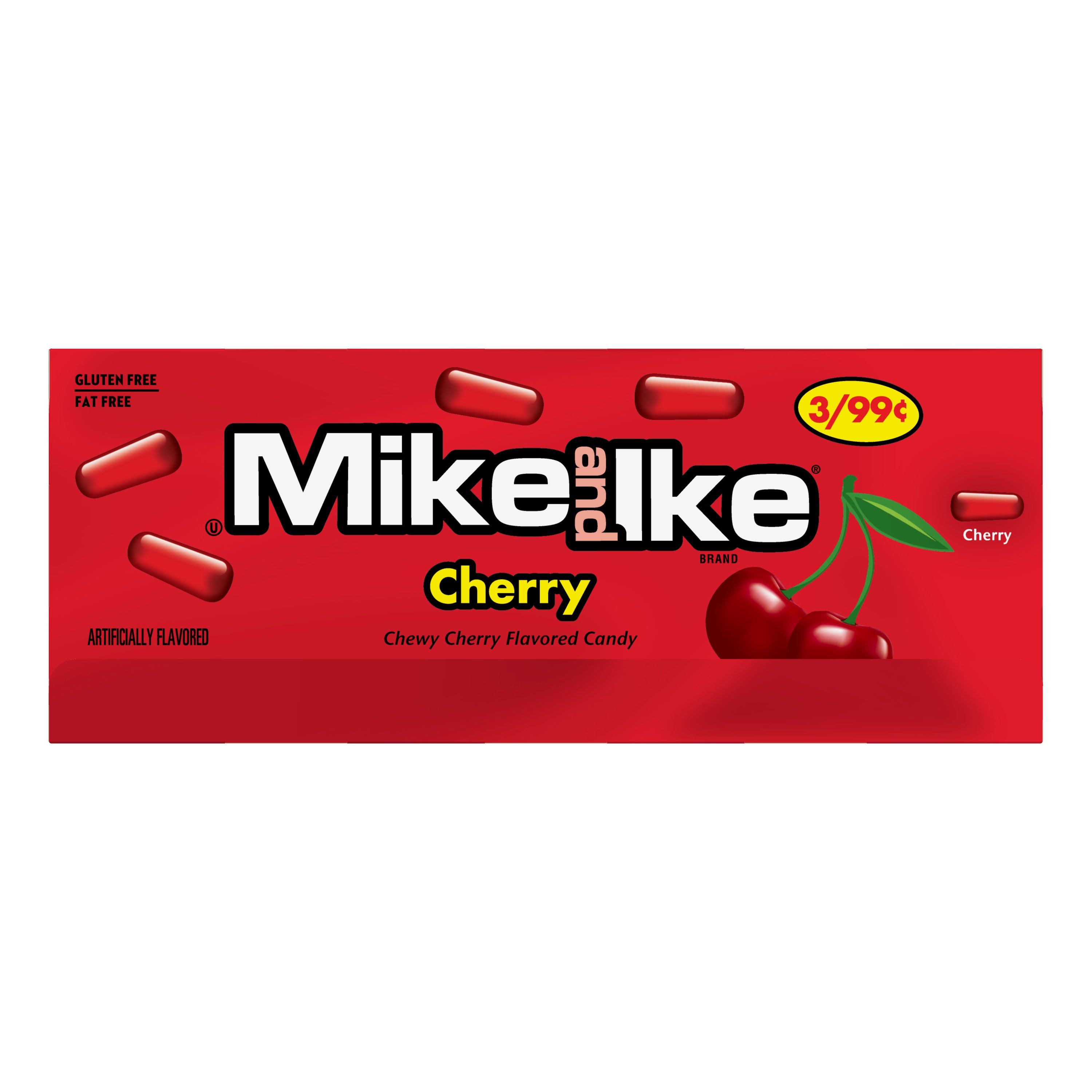 Mike & Ike Chgmkr PP 3/$.99 Cherry .78oz 16/24ct