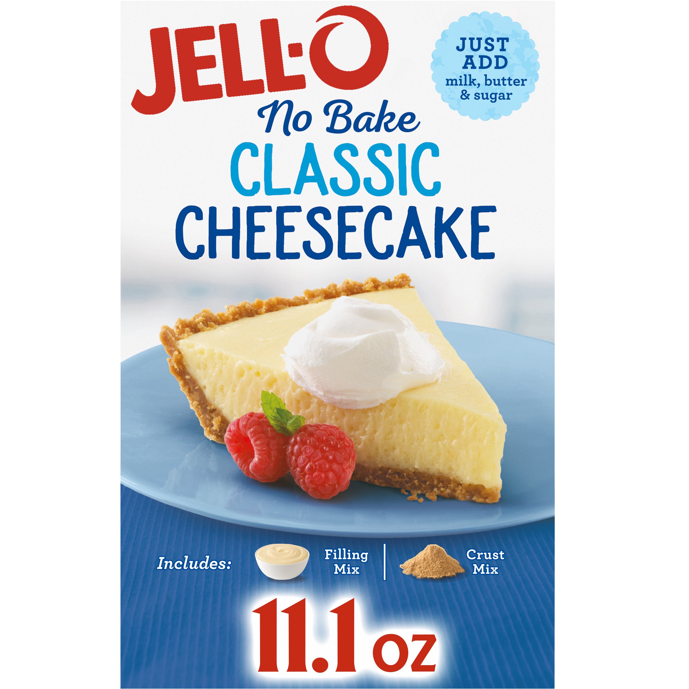 Kraft Jell-O No Bake Cheesecake 6ct 11.1oz