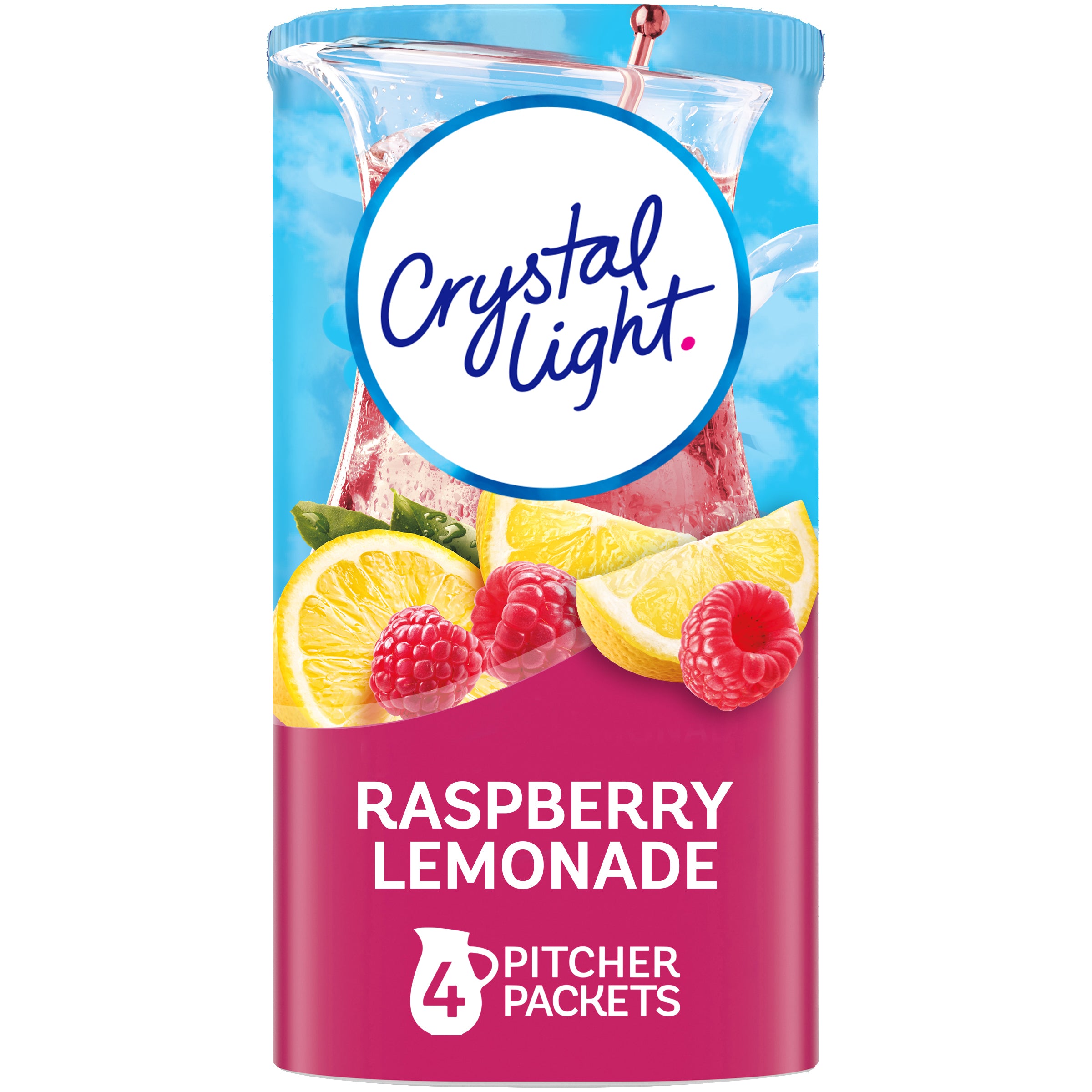 Kraft Beverage Crystal Light Raspberry Lemonade 8qt 12ct 1.2oz