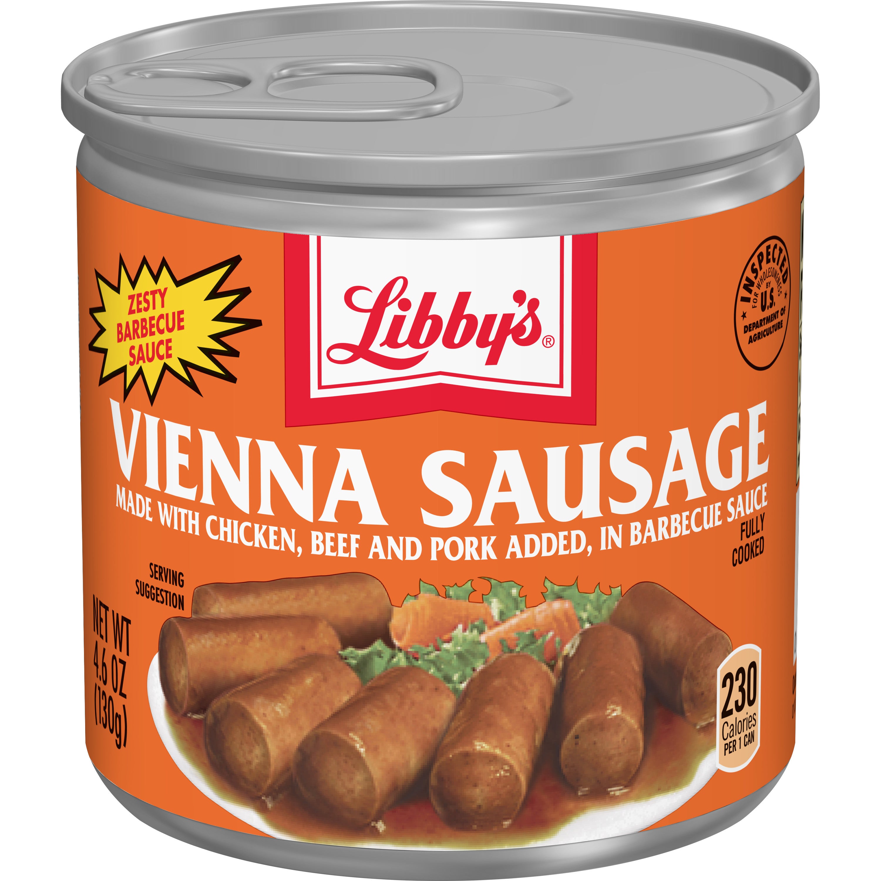 Libby Vienna Sausage BBQ 24ct 4.6oz